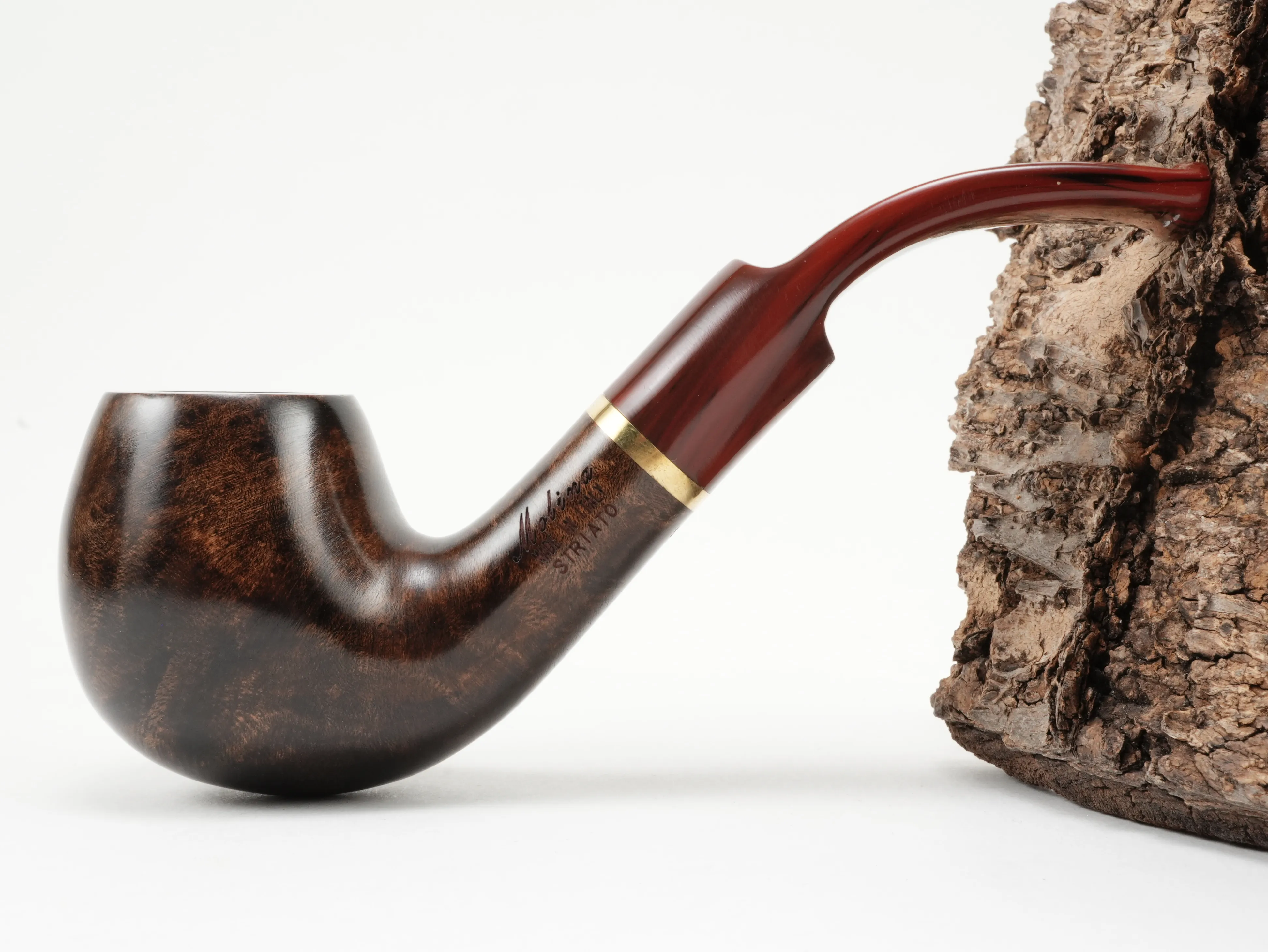 Molina Striato Pfeife dunkelbraun 11 – Produktbild 2