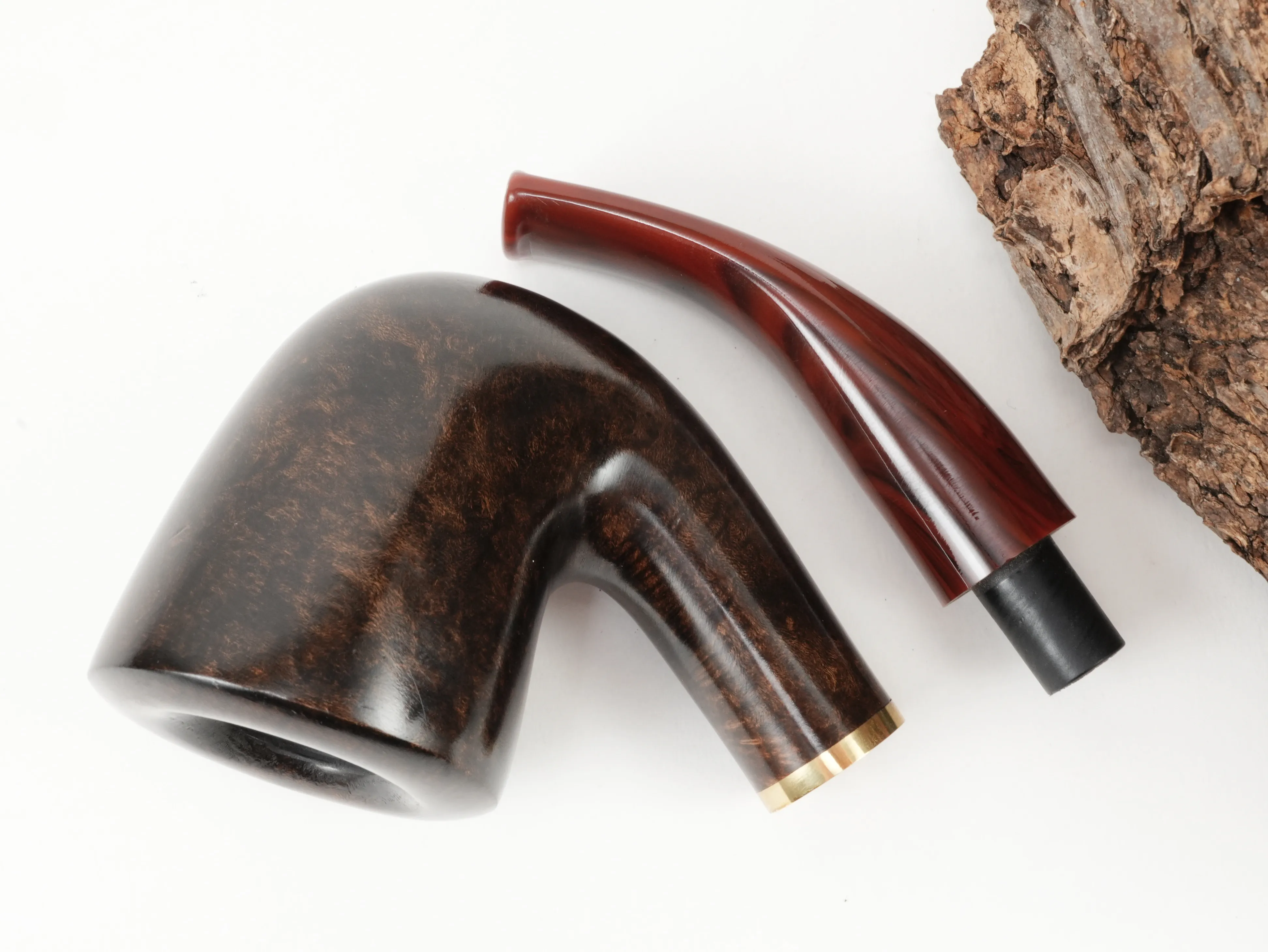 Molina Striato Pfeife dunkelbraun 10 – Produktbild 9