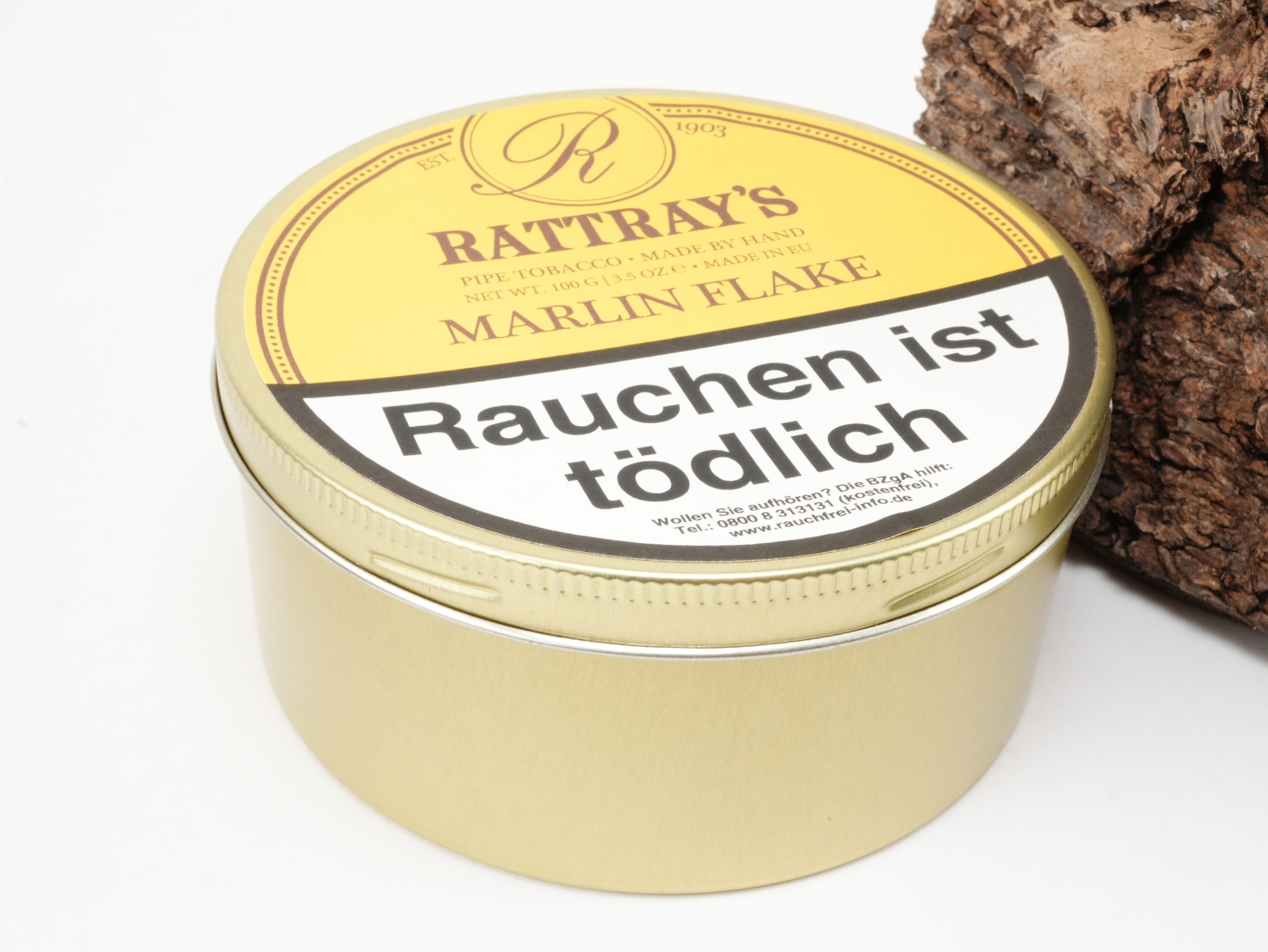 Pfeifentabak Rattrays Marlin Flake 100g Bild 3