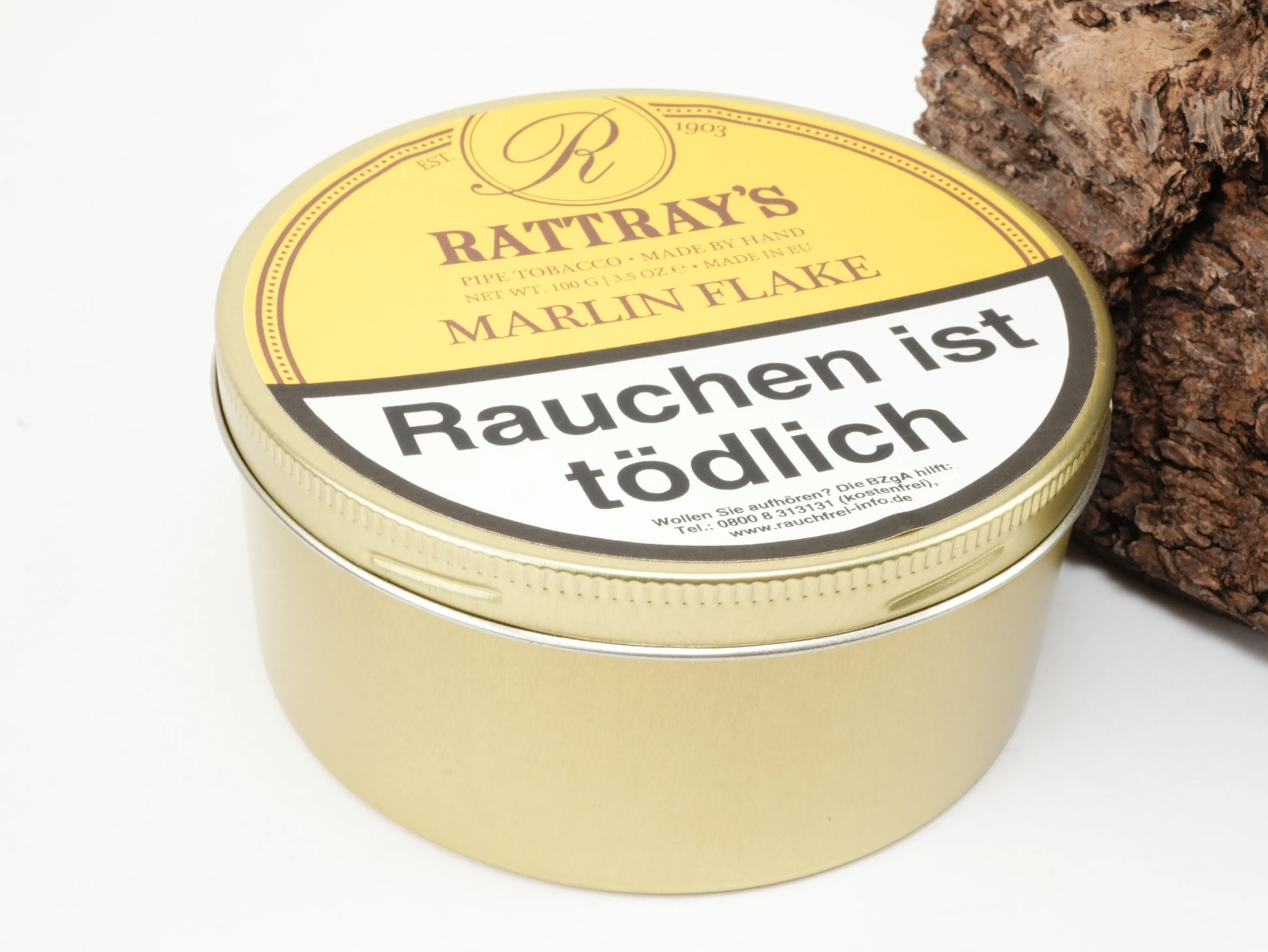 Pfeifentabak Rattrays Marlin Flake 100g Bild 3