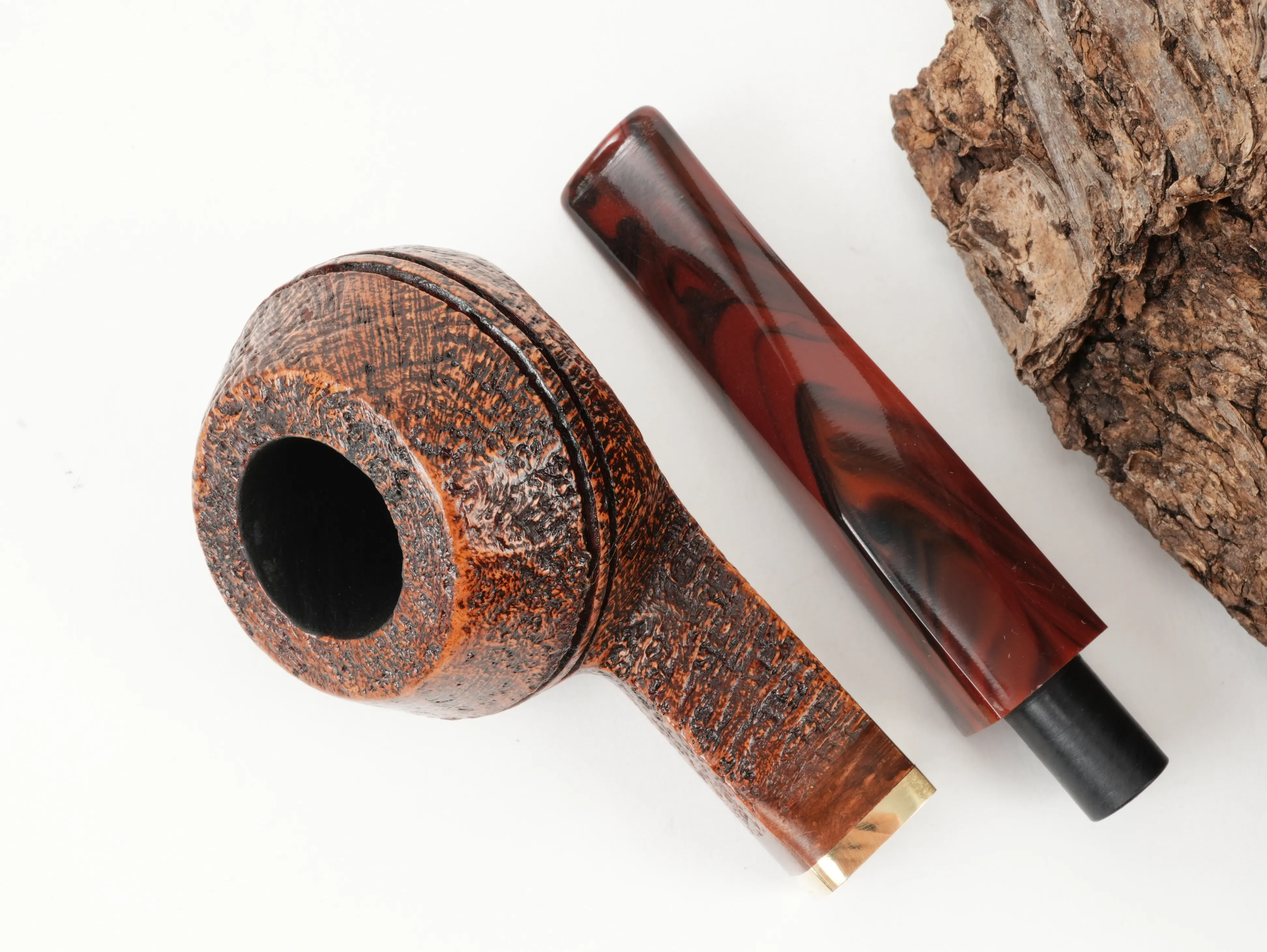 Molina Striato Pfeife sand braun 2 – Produktbild 9