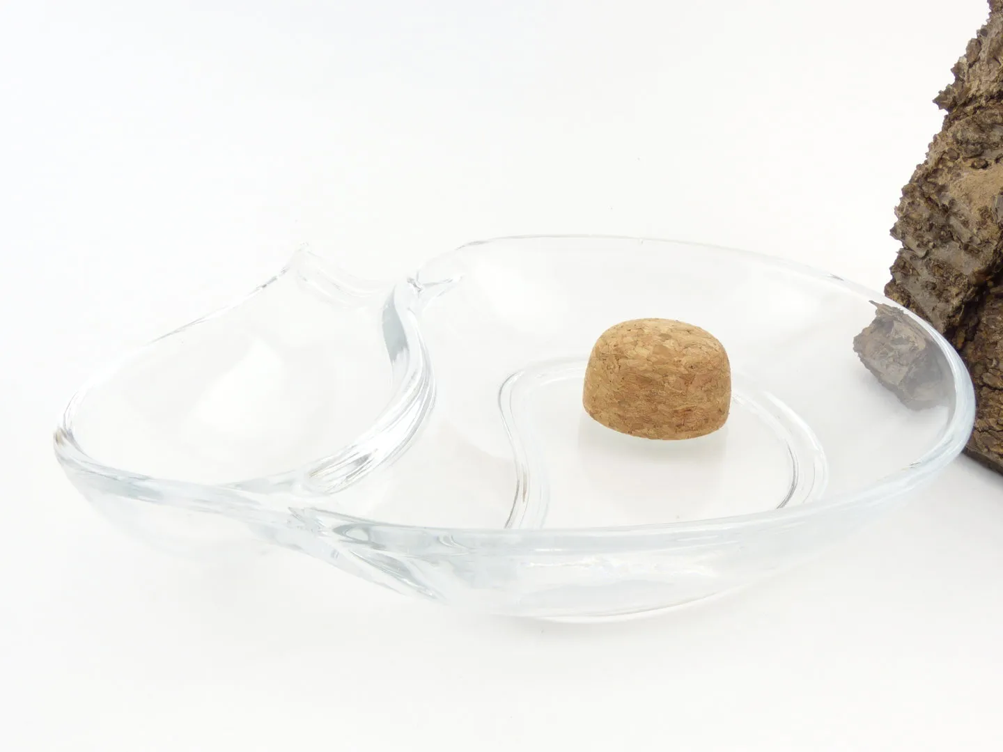 Pfeifenaschenbecher Glas mit Ablage für 1 Pfeife – Produktbild 4