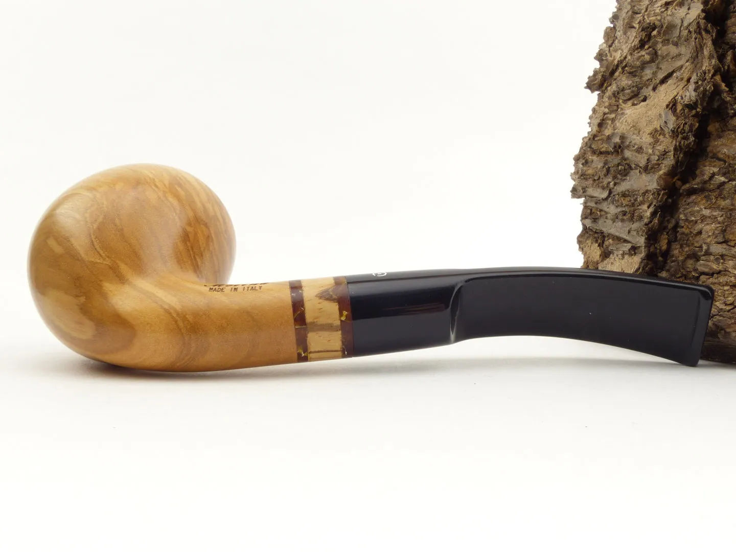 Molina Zebrano Pfeife Olive 2 – Produktbild 7