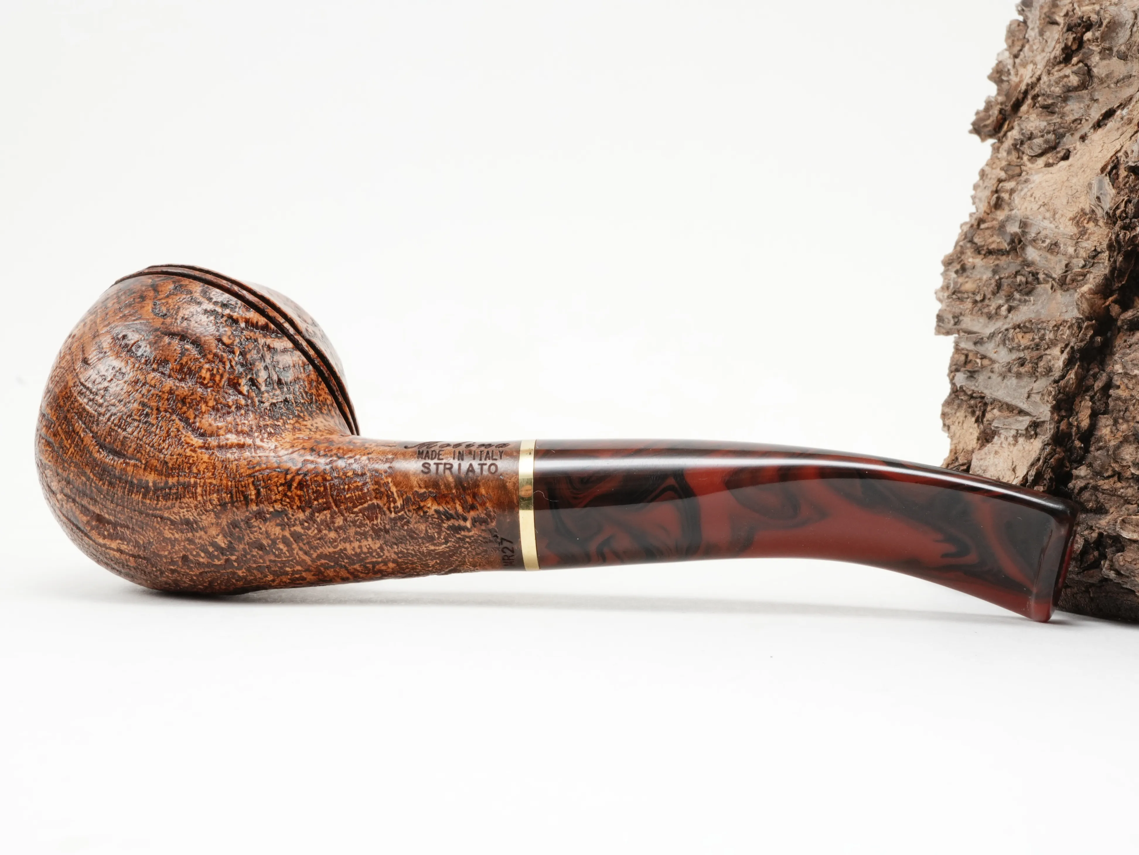 Molina Striato Pfeife sand braun 6 – Produktbild 7