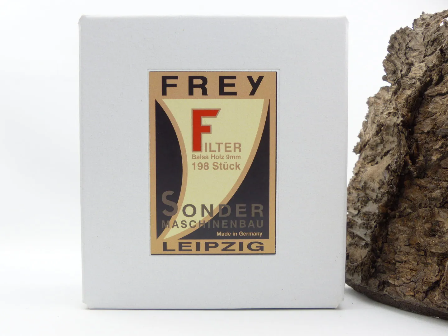 Frey Balsa Pfeifen-Filter 9mm 198 Stück – Produktbild 2