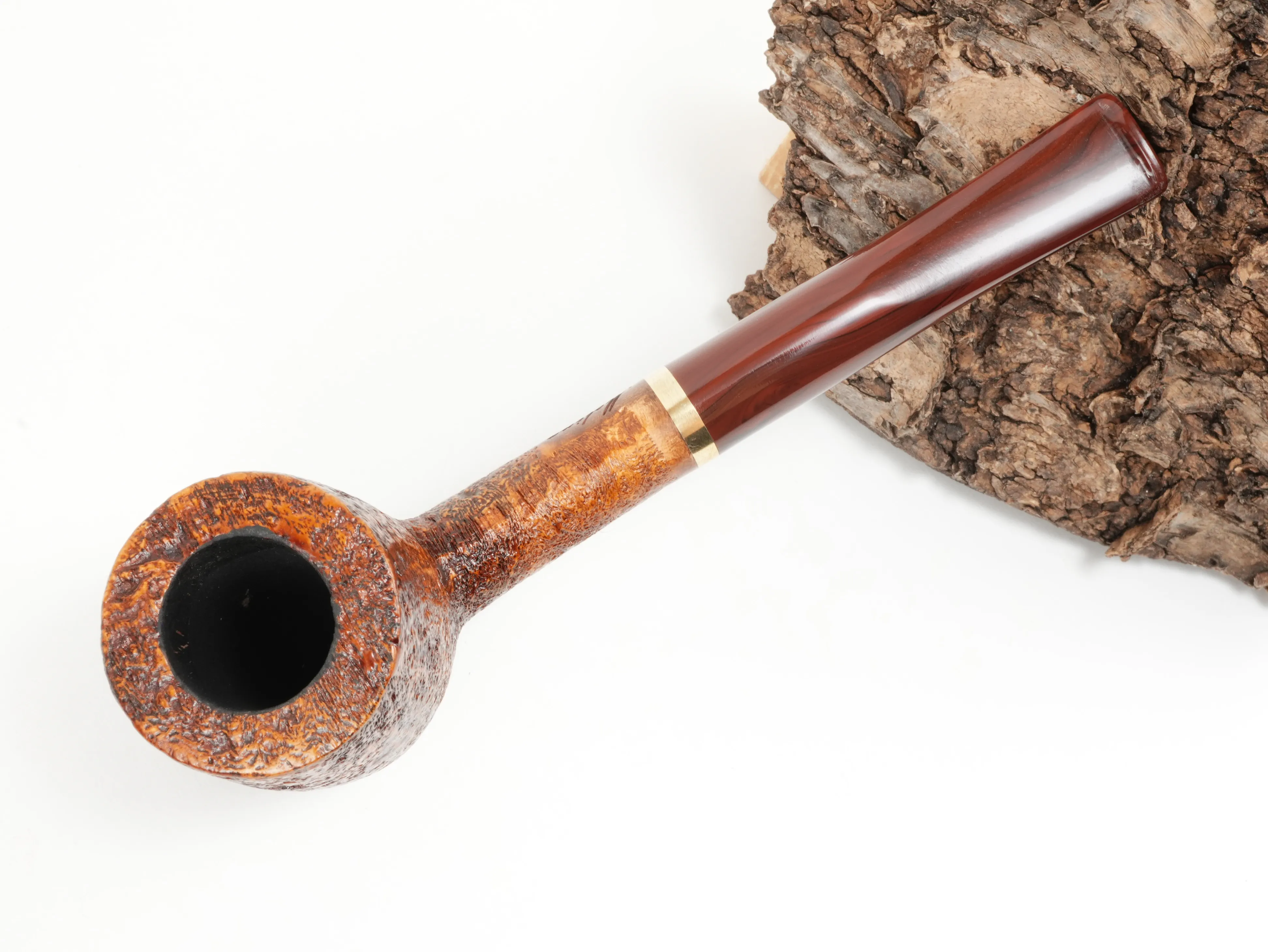 Molina Striato Pfeife sand braun 1 – Produktbild 3