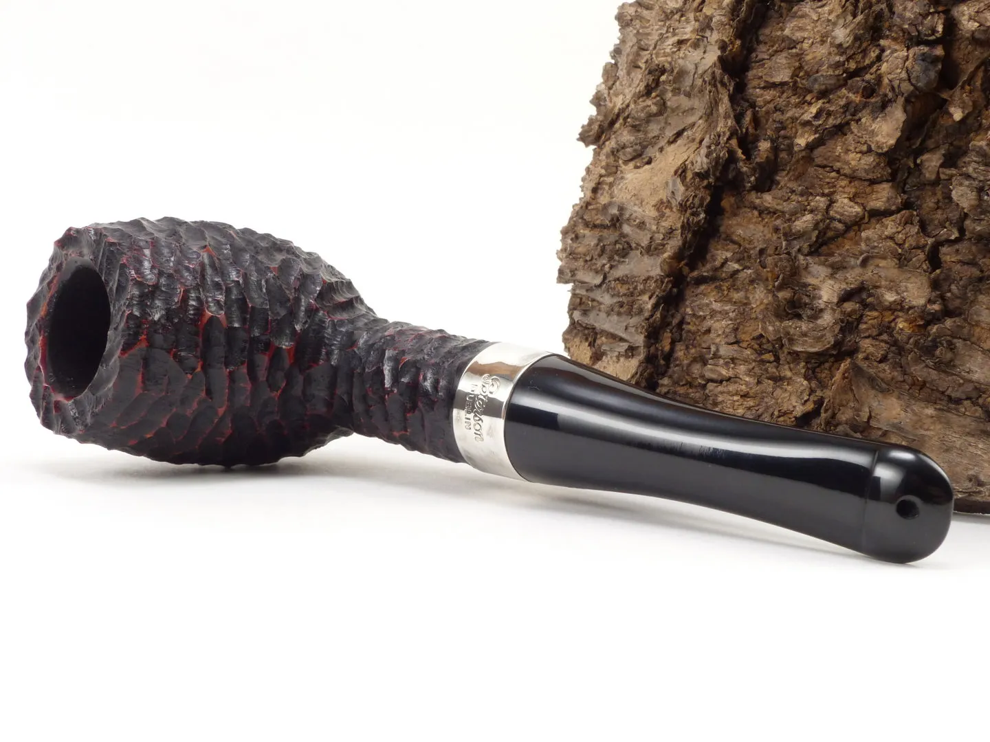 Peterson House Pipe Billiard rustic P-Lip – Produktbild 5