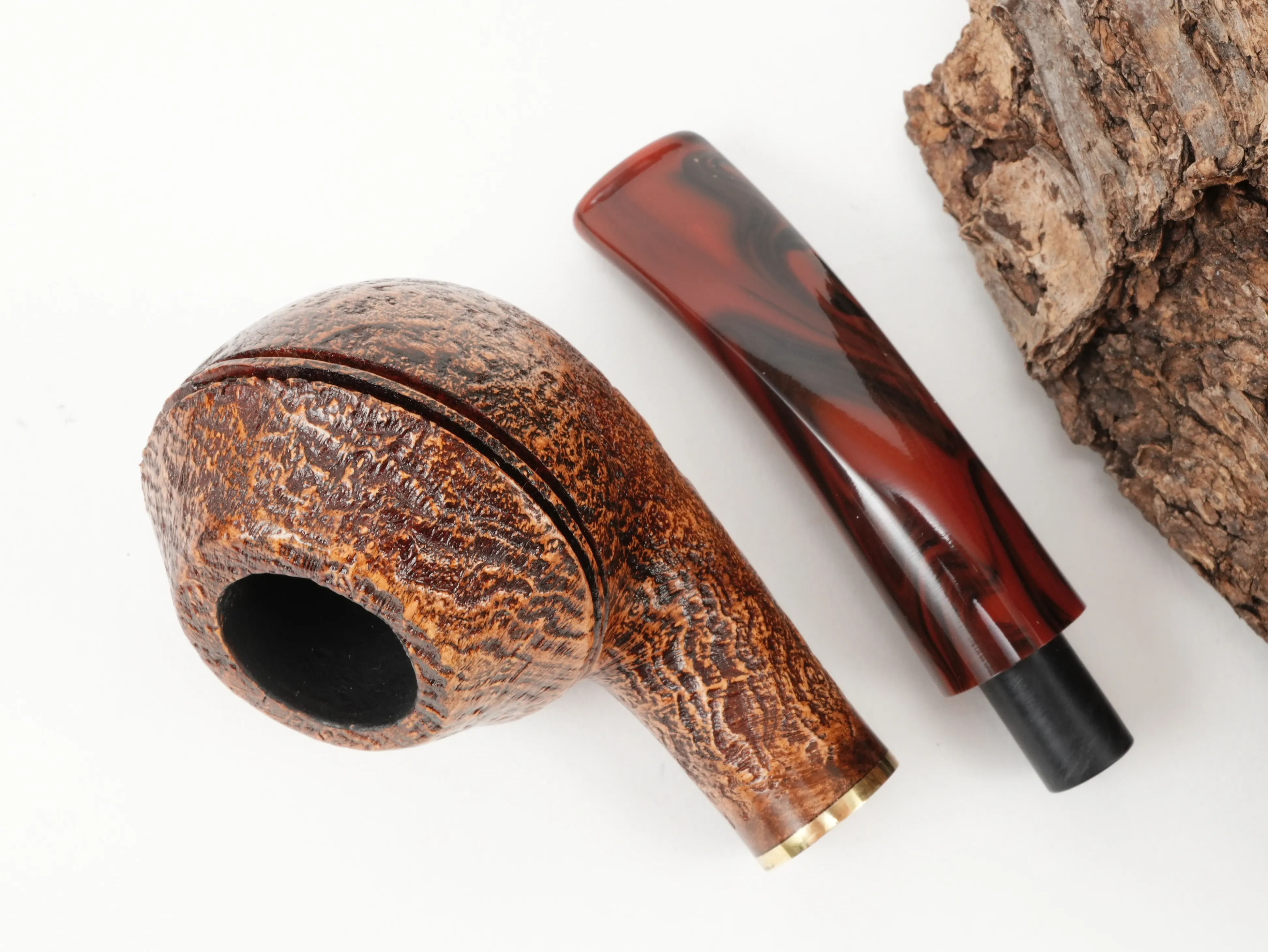 Molina Striato Pfeife sand braun 6 – Produktbild 9