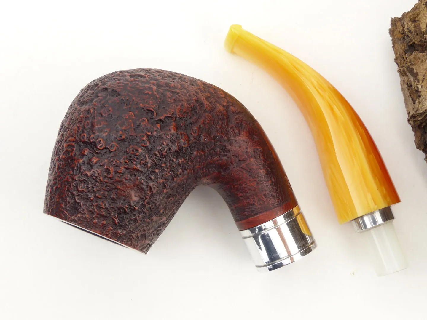 Rattray's Monarch Pfeife 177 sand braun gelb second – Produktbild 9
