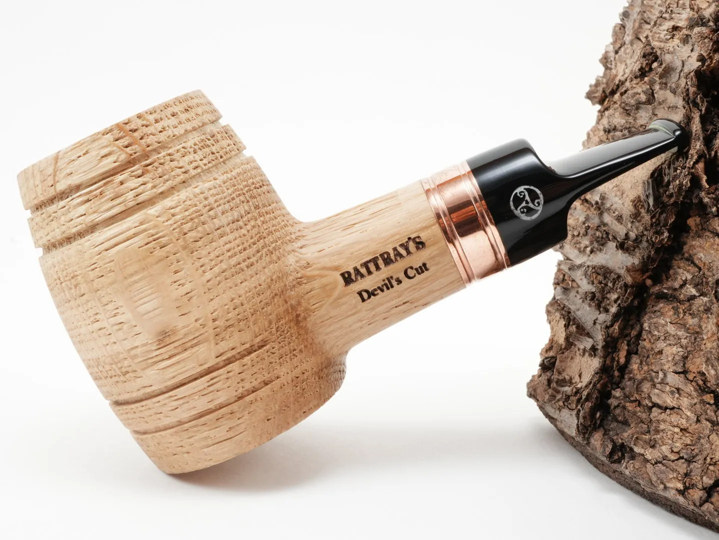 Rattray's Devil's Cut Pfeife G Oak sand – Produktbild 2