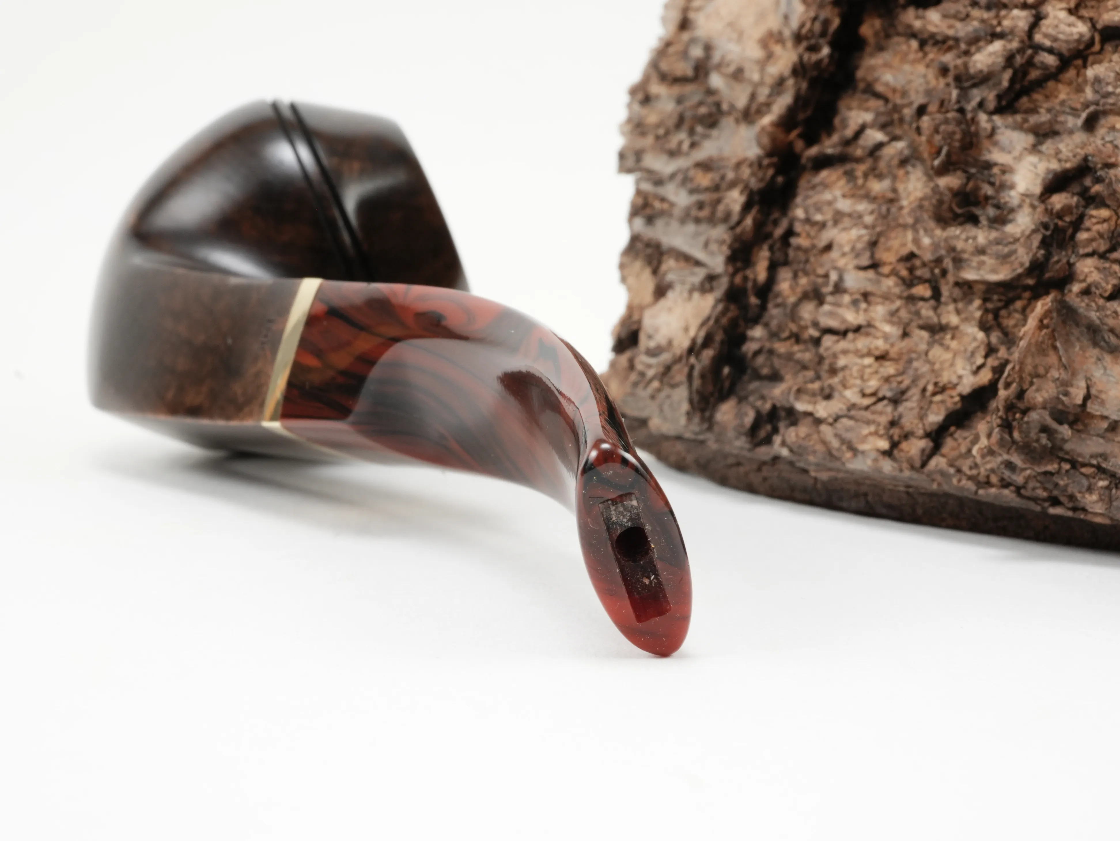 Molina Striato Pfeife dunkelbraun 5 – Produktbild 4
