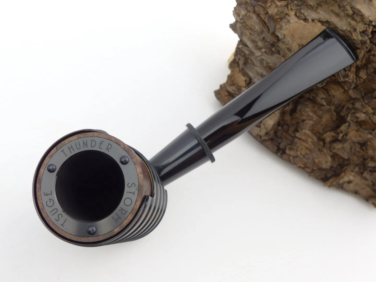 Tsuge Pfeife Thunderstorm schwarz Filter – Produktbild 3