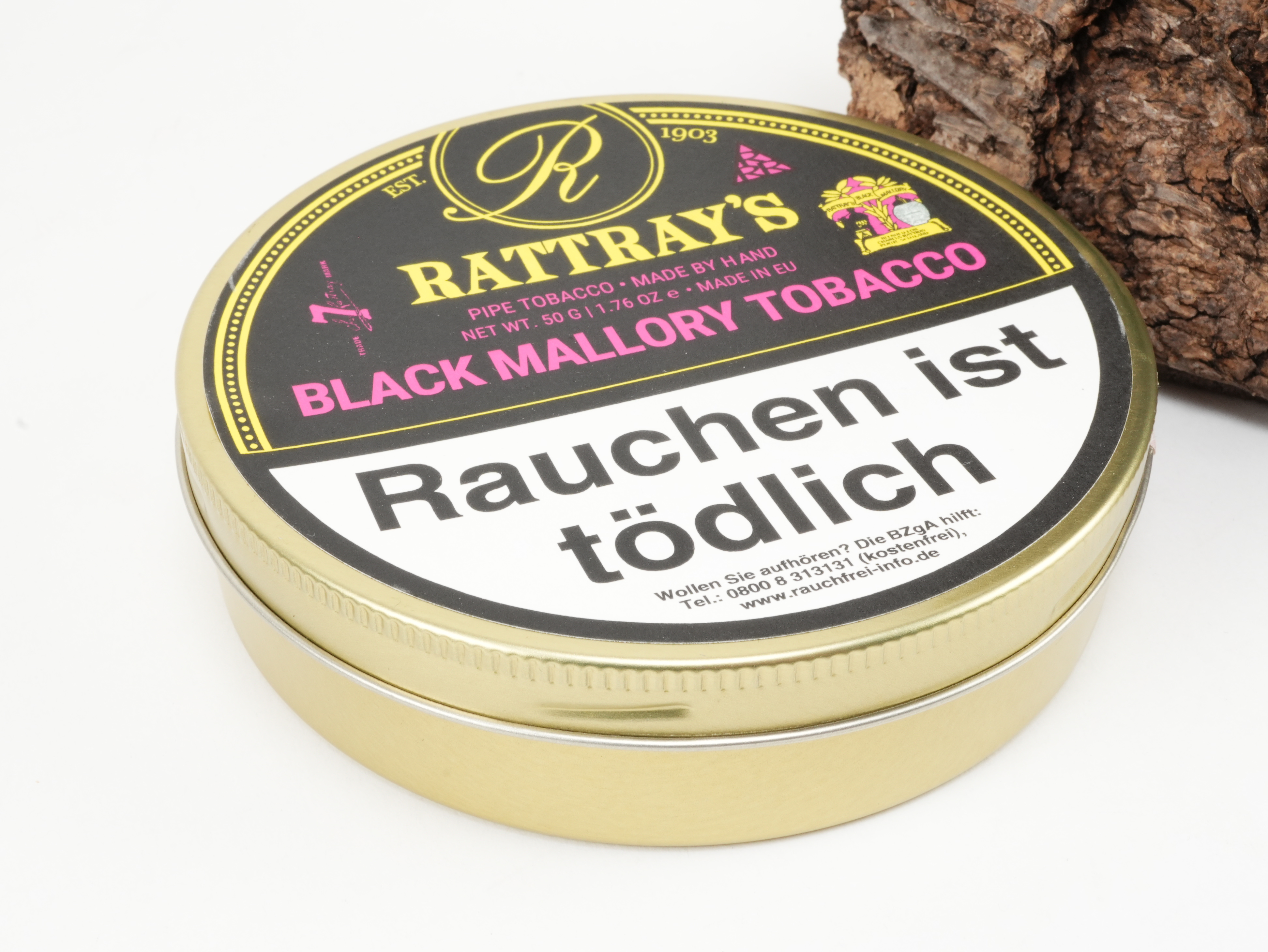 Rattray's Pipe Tobacco Black Mallory