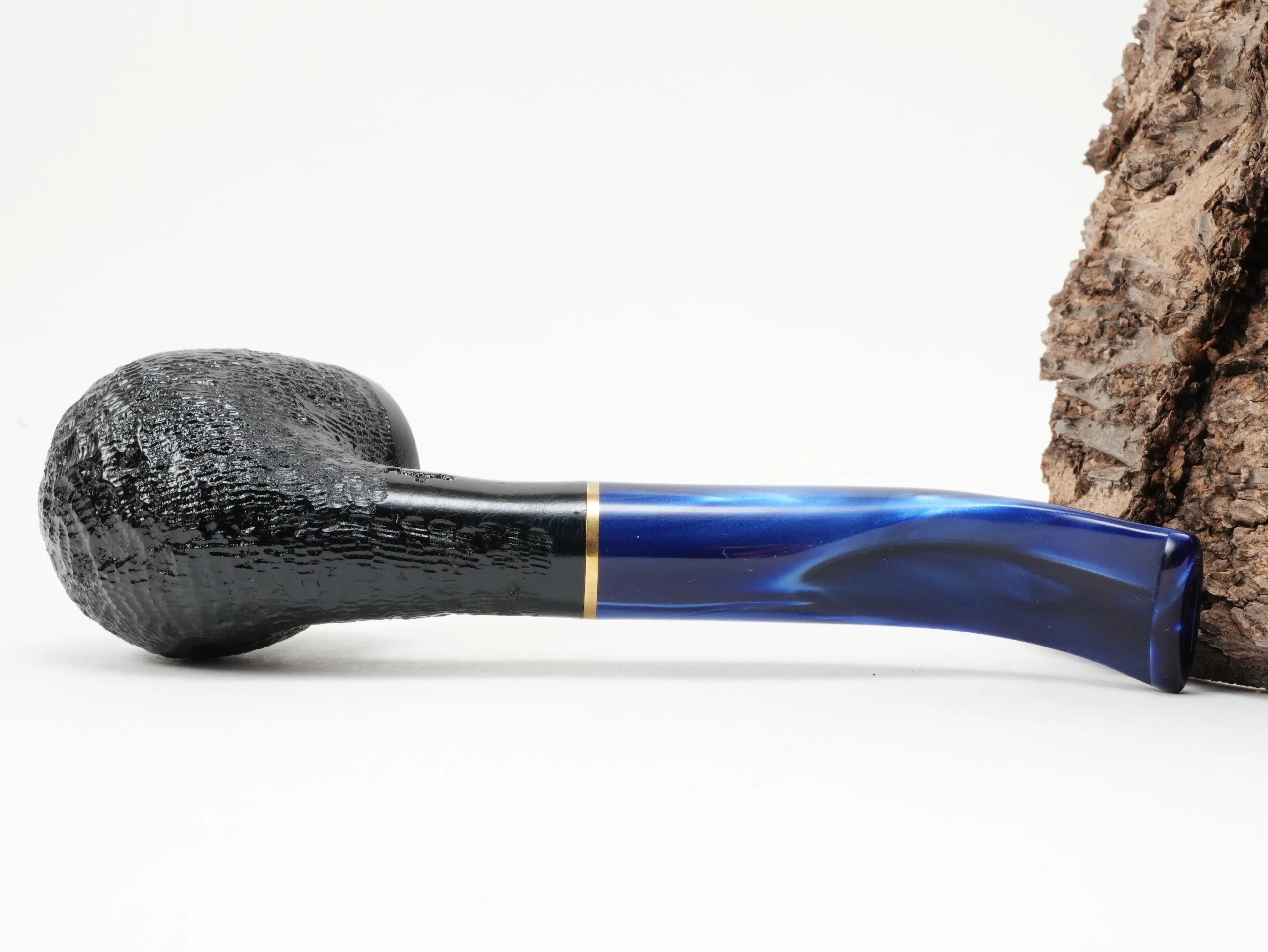 Angelo Pfeife schwarz-blau rustiziert 300612 – Produktbild 7