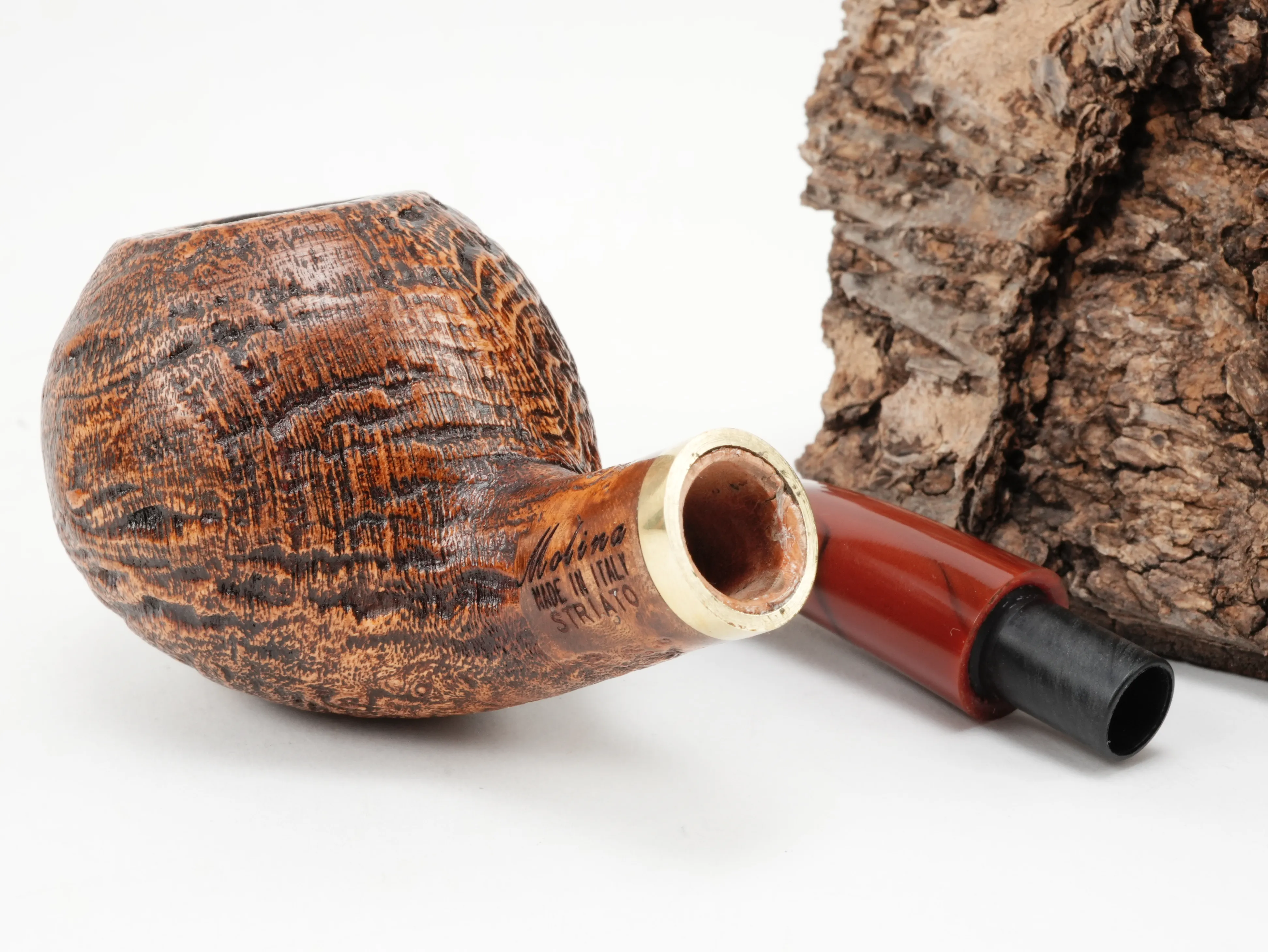 Molina Striato Pfeife sand braun 4 – Produktbild 8
