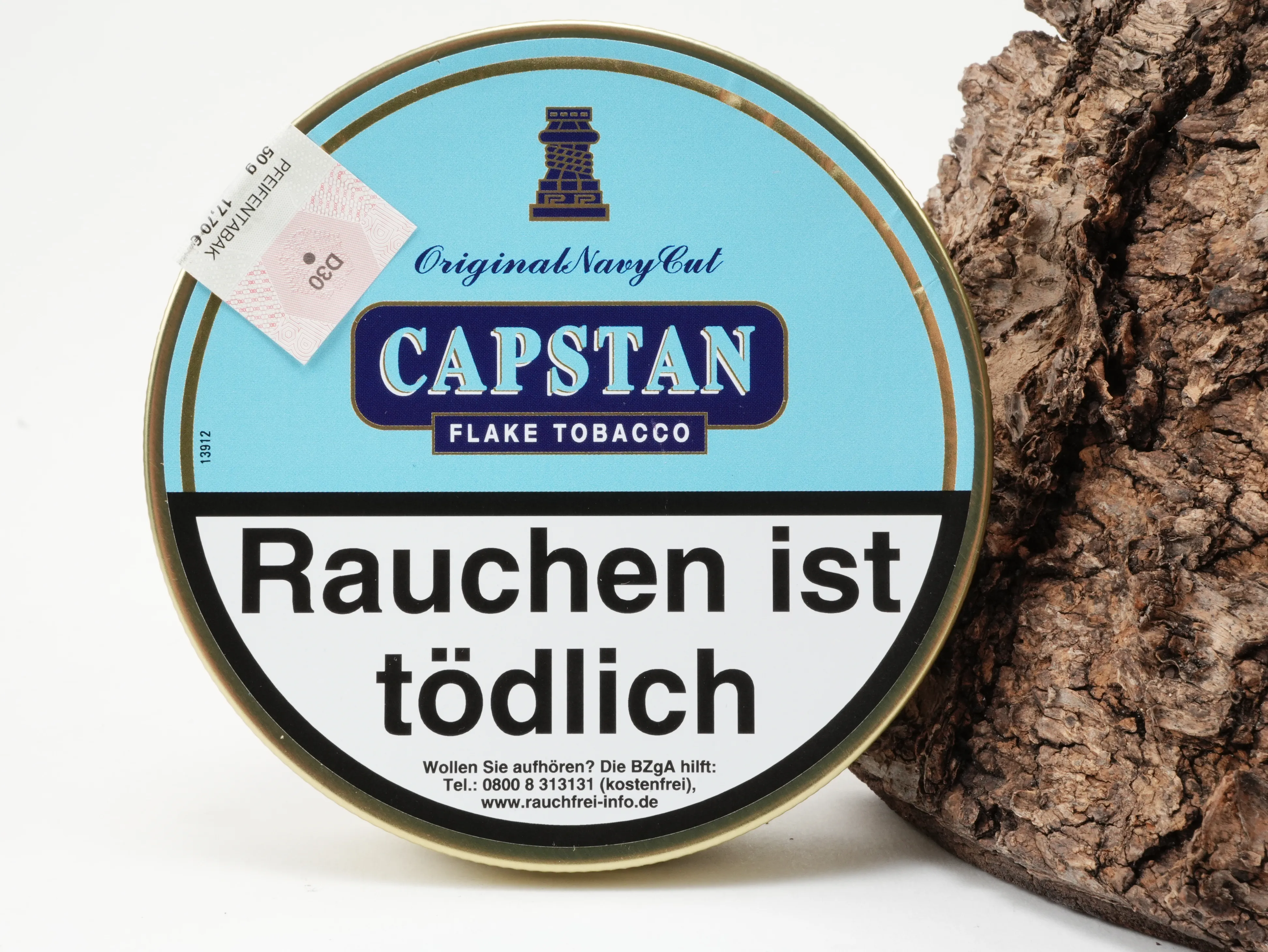 Pfeifentabak Capstan Blau Original Navy Cut Flake 50g Bild 1