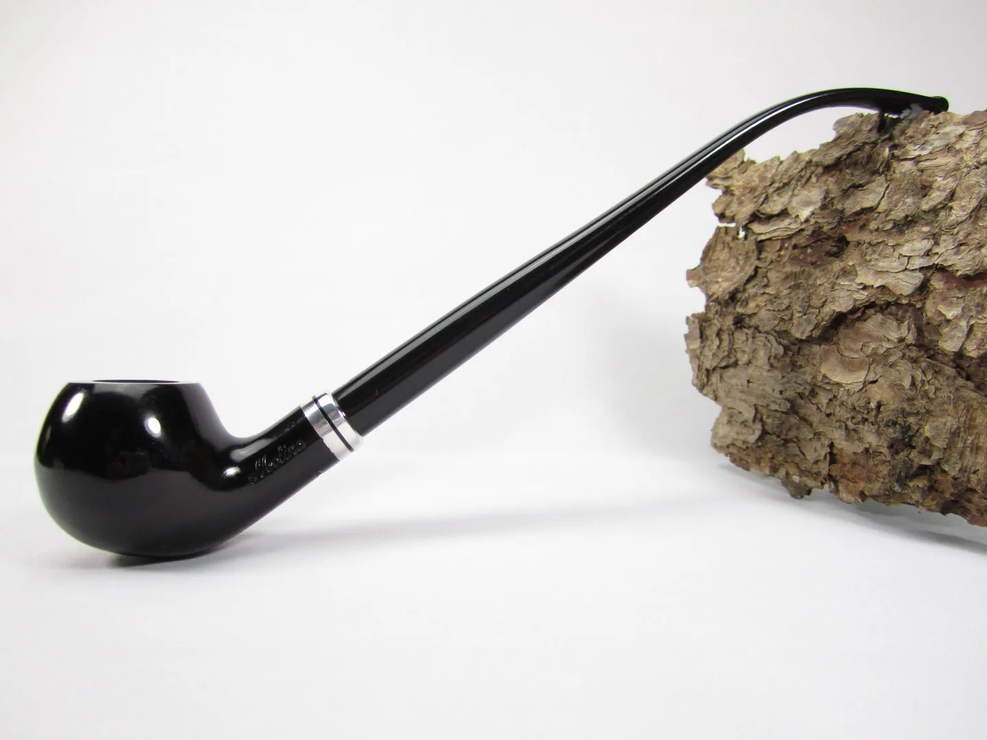 Molina Churchwarden Lesepfeife Schwarz – Produktbild 3