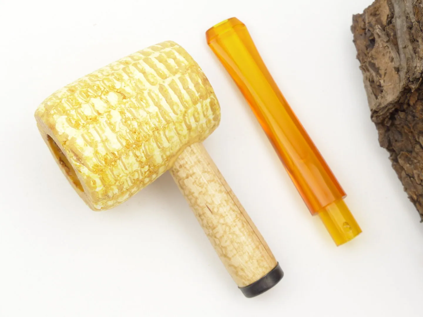 Missouri Meerschaum Maiskolbenpfeife gerade – Produktbild 9