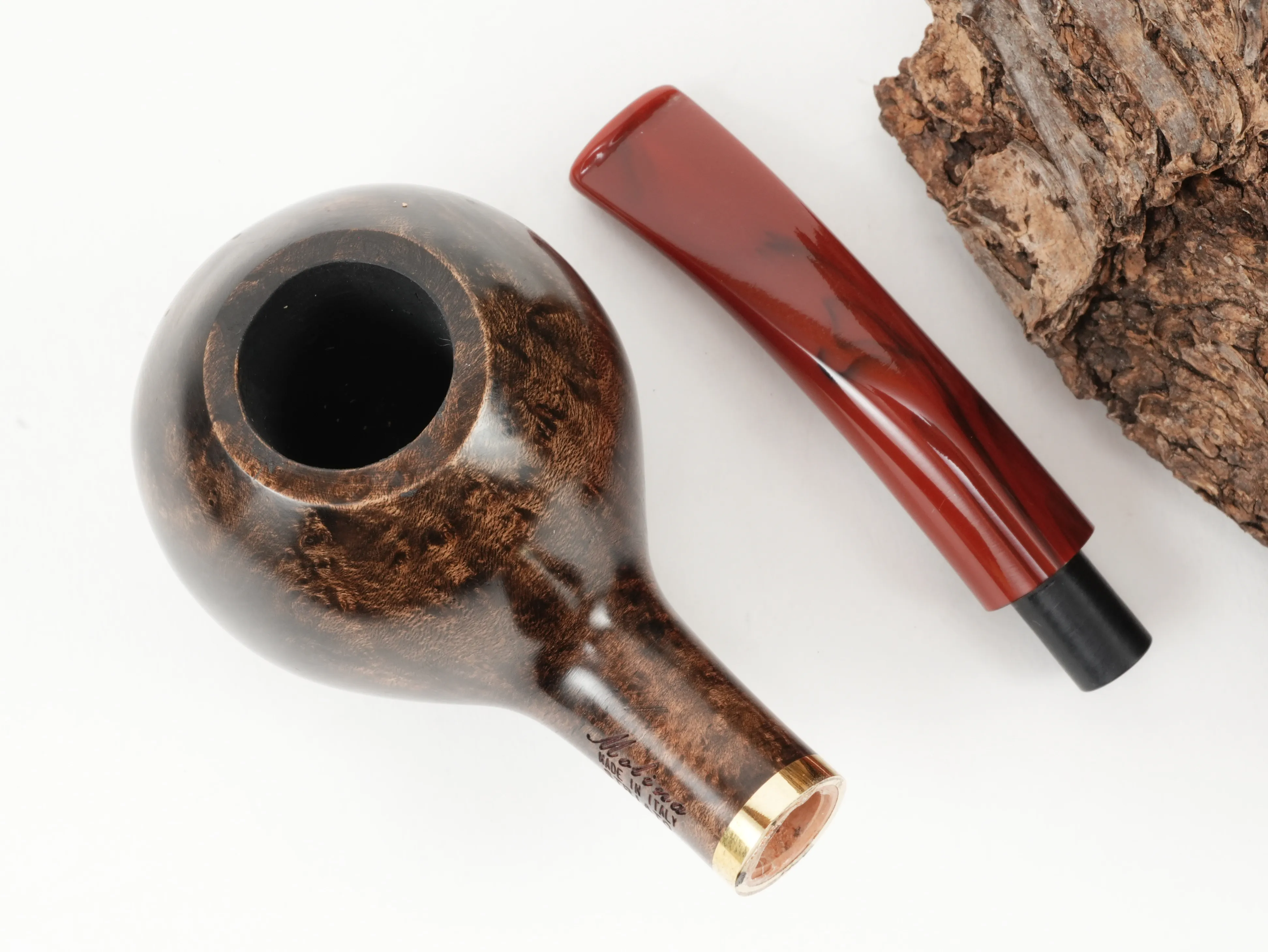 Molina Striato Pfeife dunkelbraun 4 – Produktbild 9