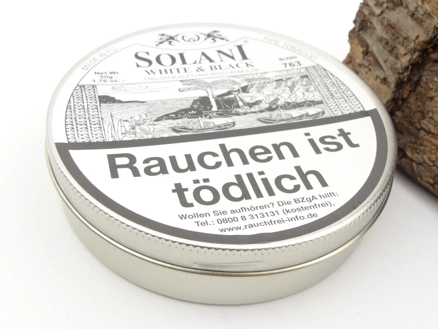 Solani White & Black Pfeifentabak 50g – Produktbild 3