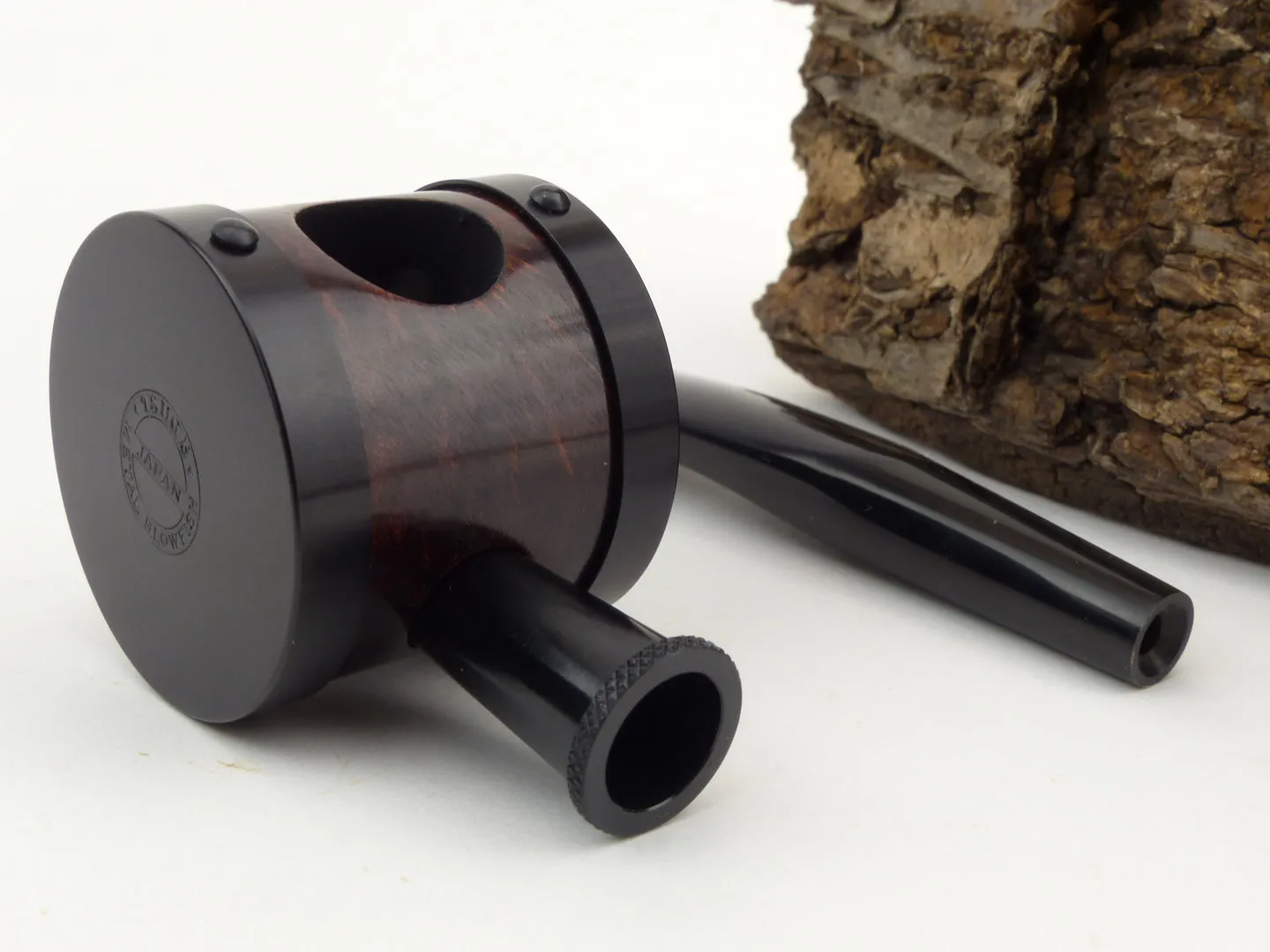Tsuge Pfeife Blowfish schwarz – Produktbild 8