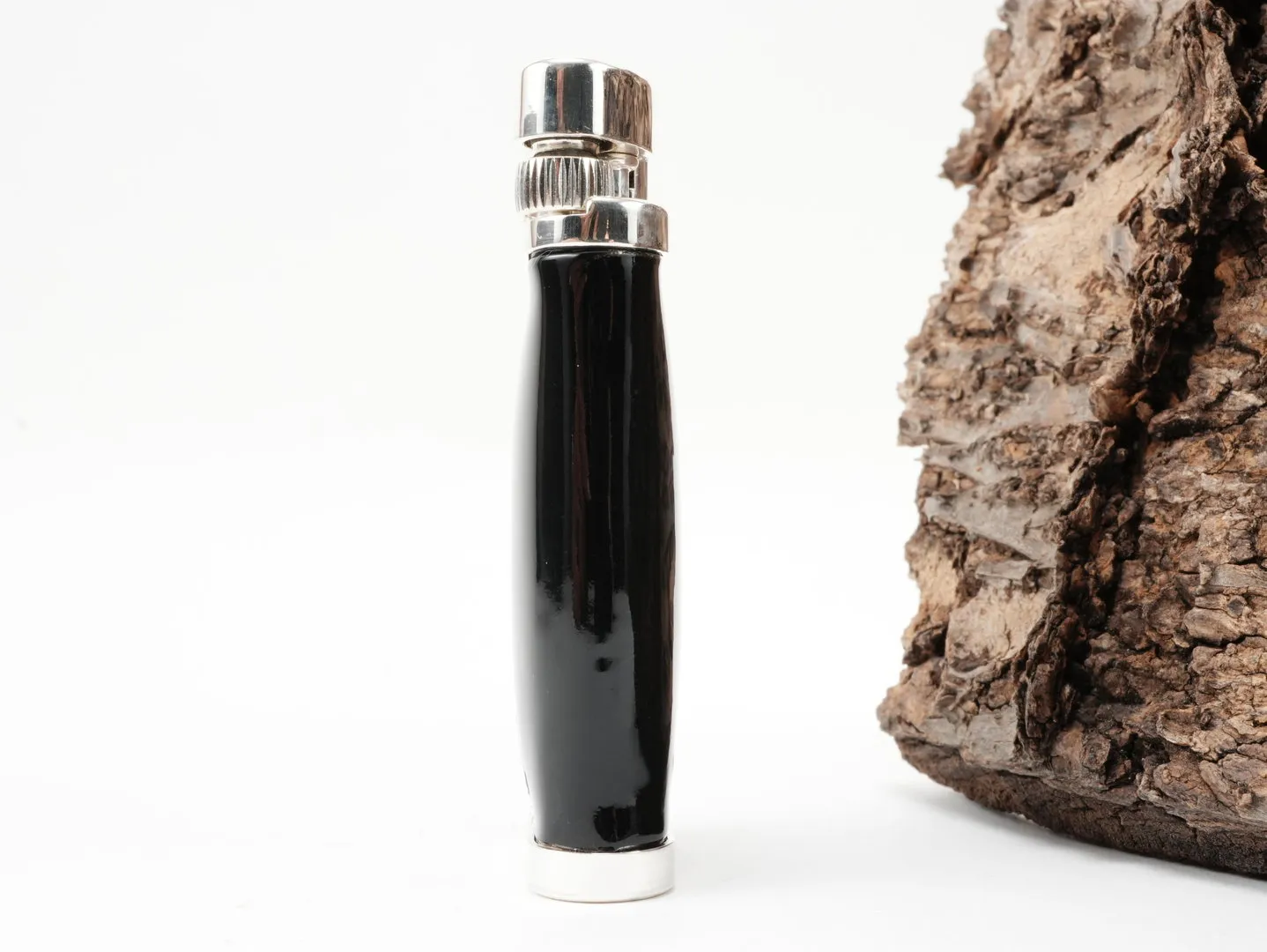 Sillem's Pfeifenfeuerzeug Sterling Silber Schwarz – Produktbild 2