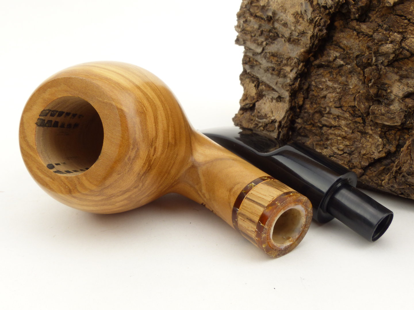 Molina Zebrano Pfeife Olive 2 – Produktbild 8