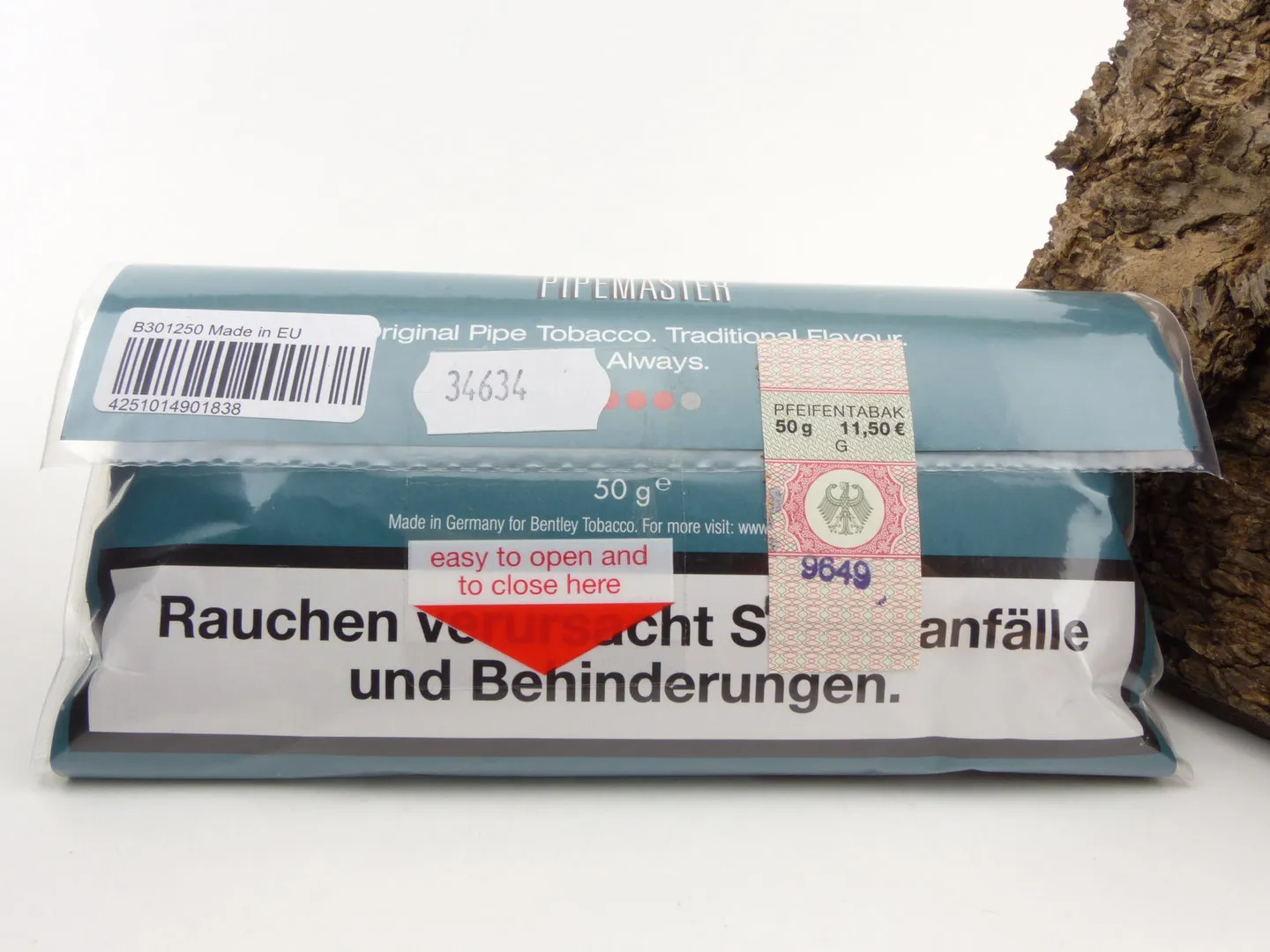 Pipemaster Red Pfeifentabak 50g von Bentley – Produktbild 2