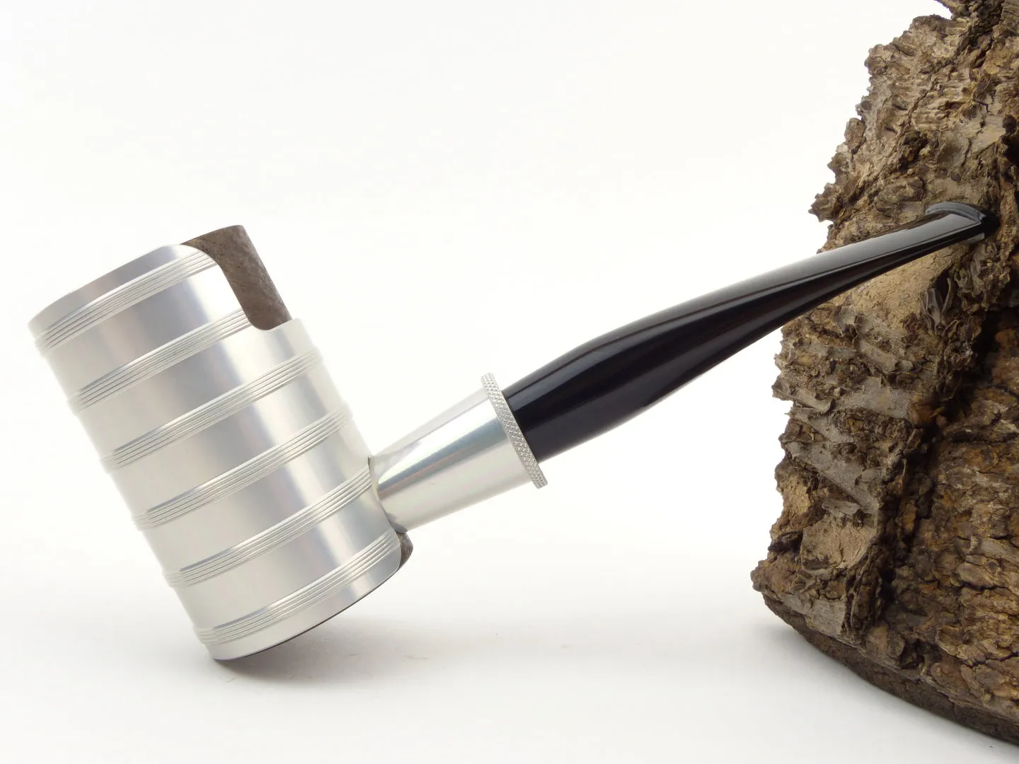 Tsuge Pfeife Thunderstorm silber Filter – Produktbild 2