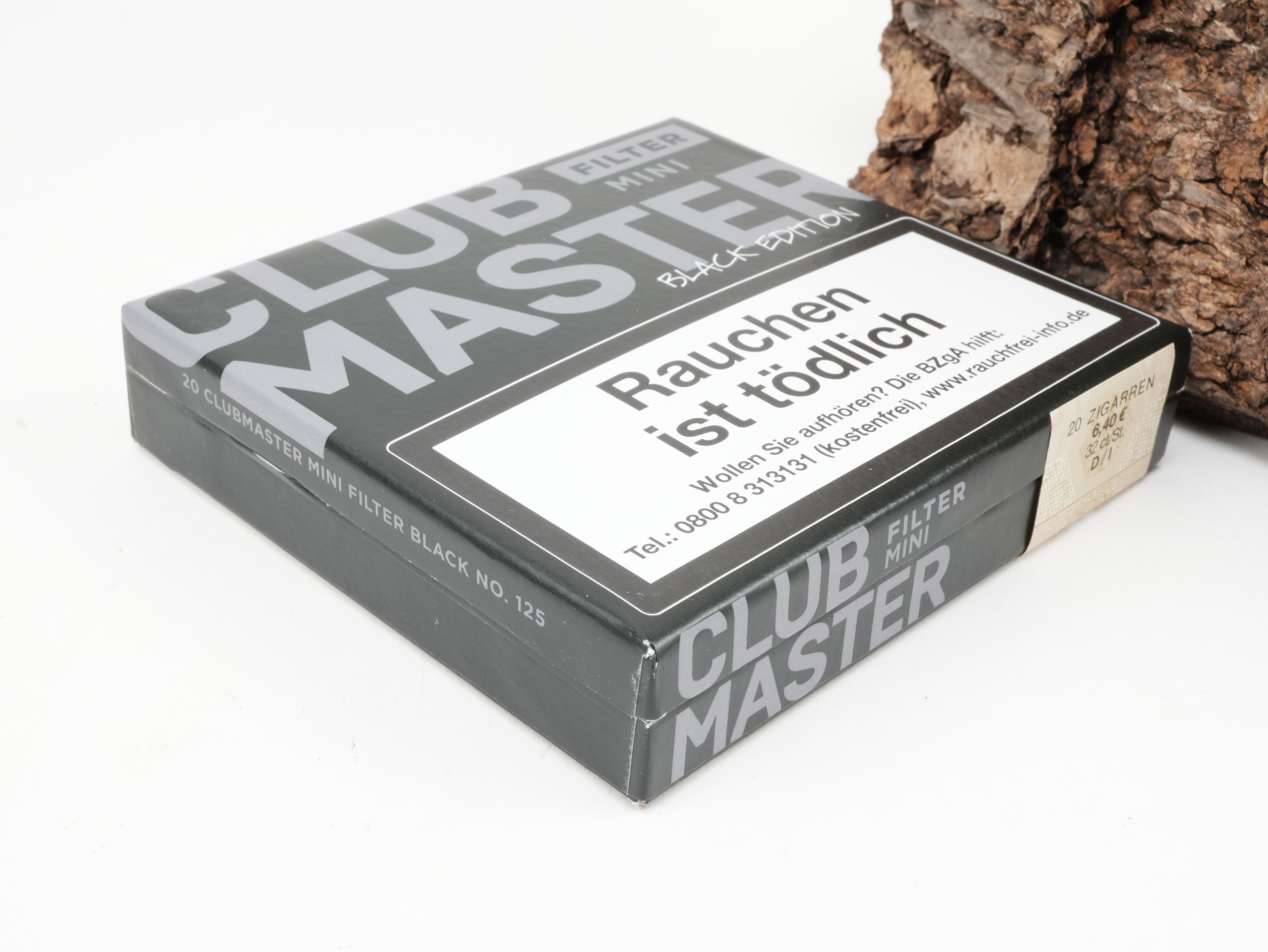 Clubmaster Mini Filter Black Limited Edition Cigarillo