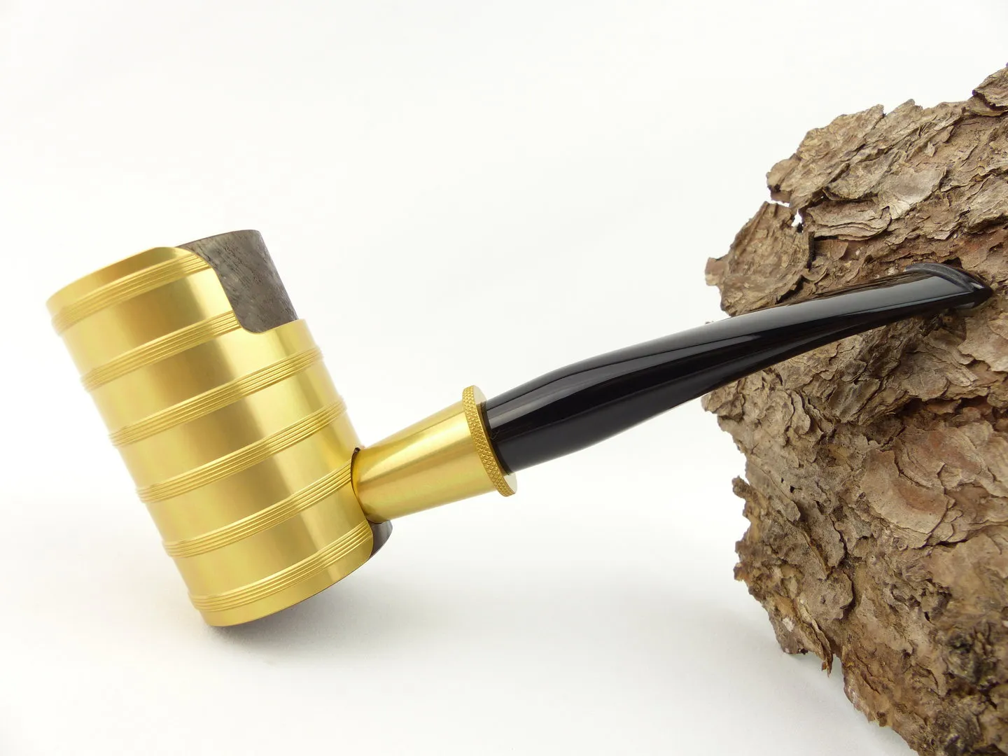 Tsuge Pfeife Thunderstorm gold Filter – Produktbild 2