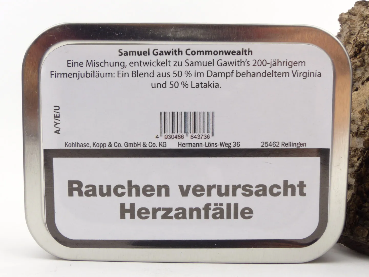 Samuel Gawith Pfeifentabak Commonwealth 50g – Produktbild 2