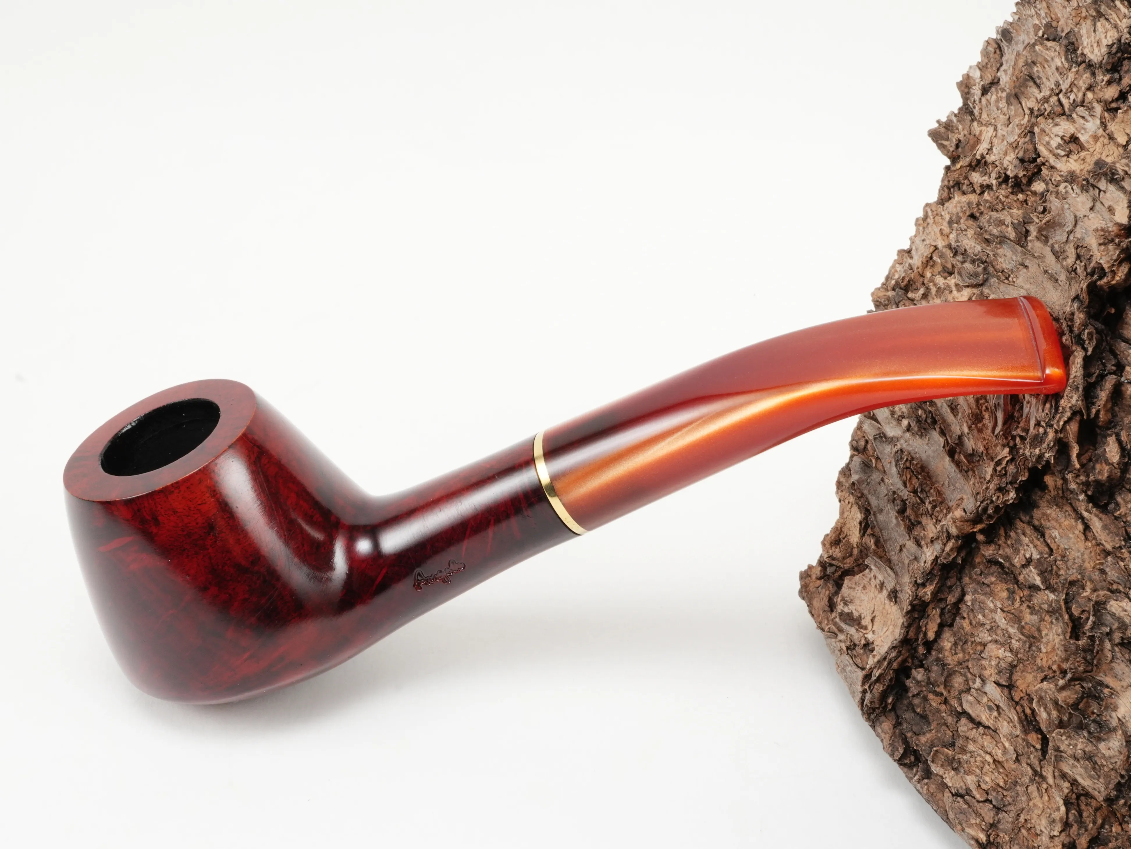 Angelo Pfeife rot glatt 300616