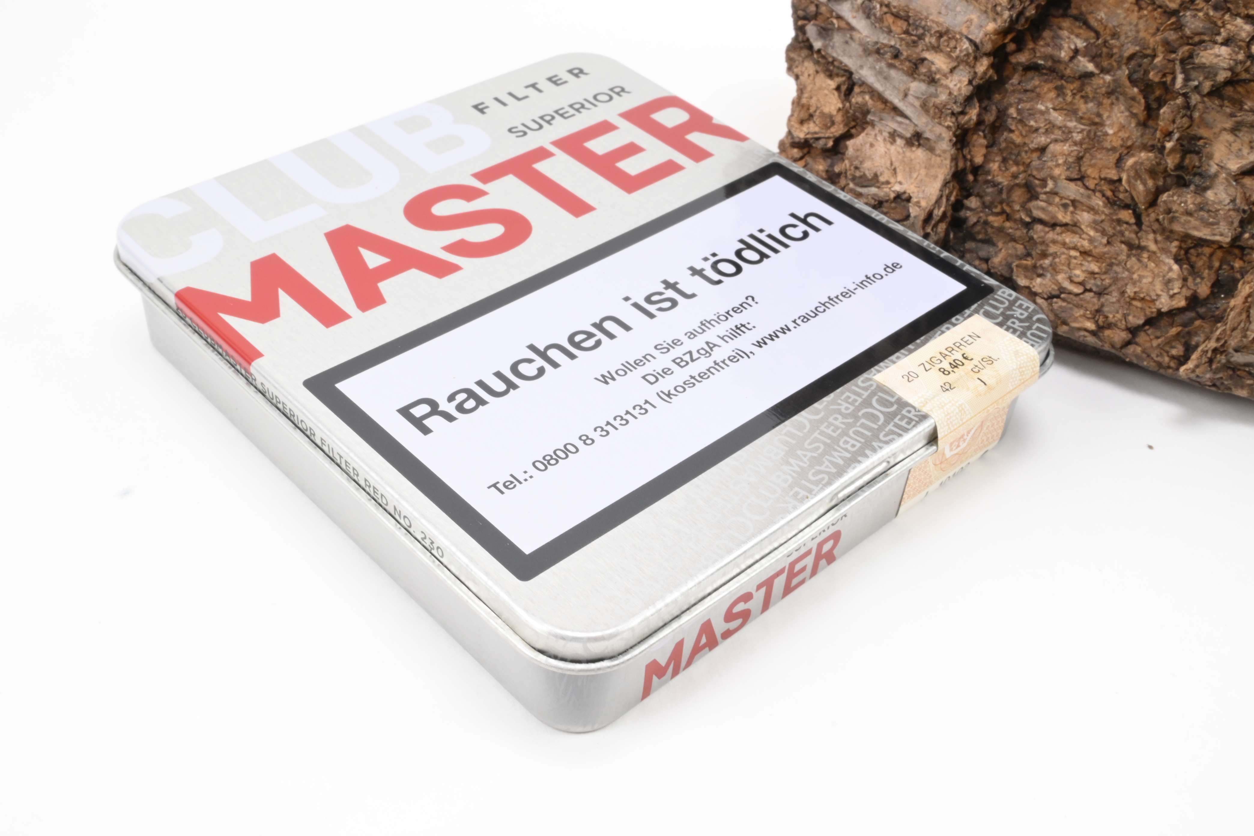 clubmaster cigarettes 1817 20 Cigarillos Estervals Pipe House Clubmaster Superior Filter Red No.