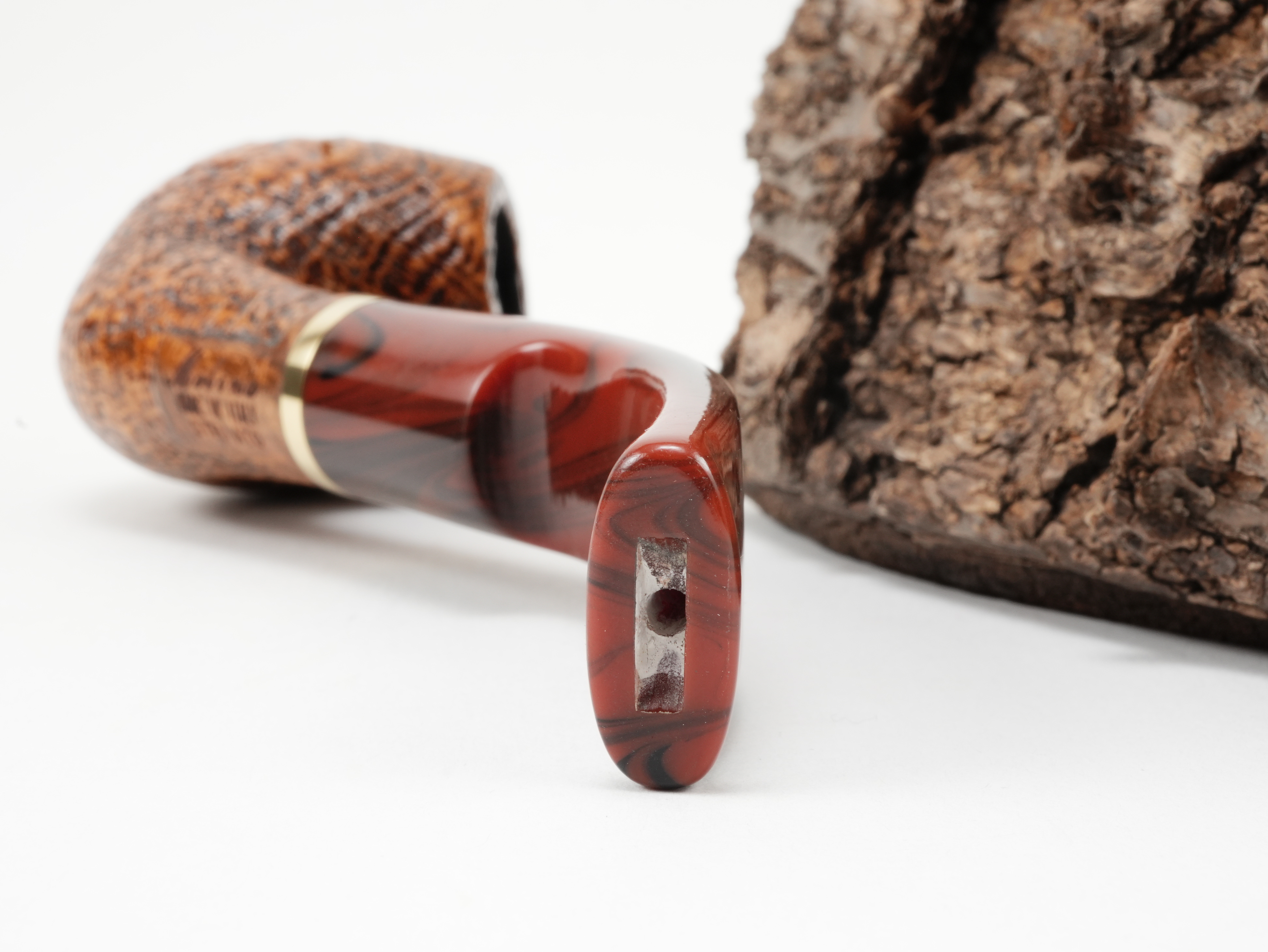 Molina Striato Pfeife sand braun 11