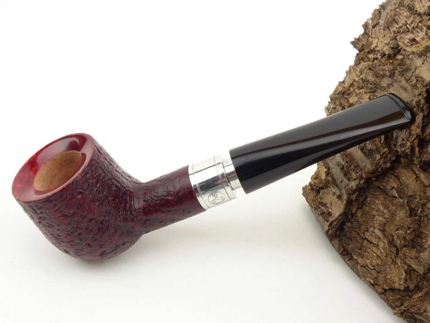 Rattray's Monarch Pfeife 5 sand rot schwarz