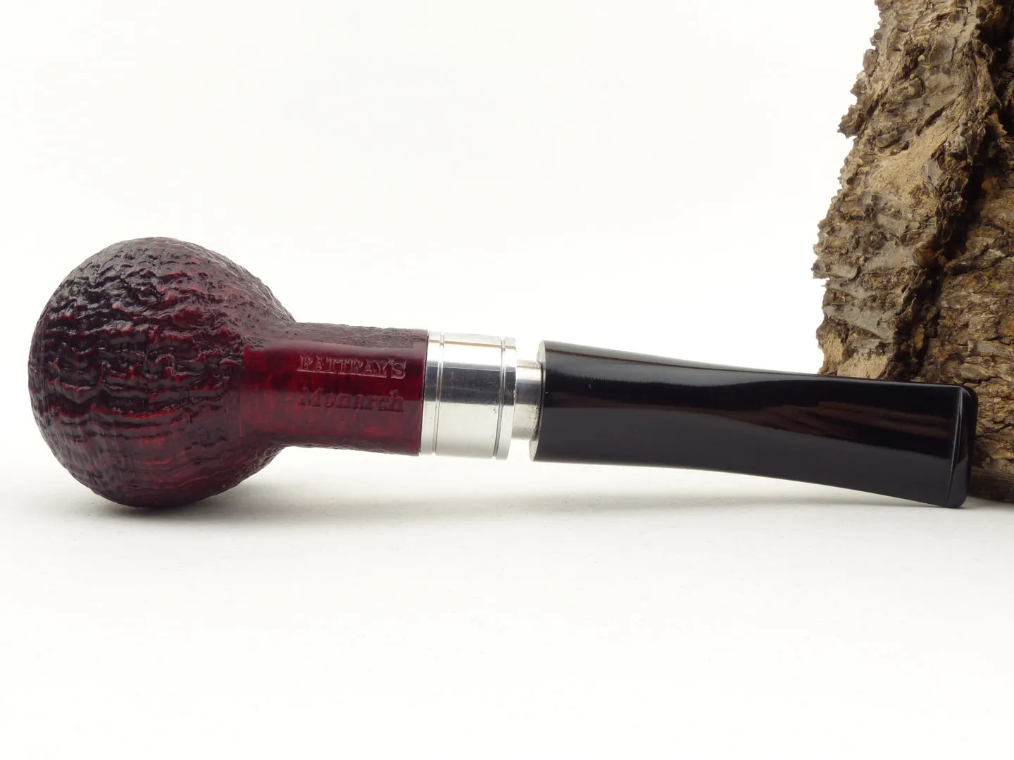 Rattray's Monarch Pfeife 4 sand rot schwarz – Produktbild 7