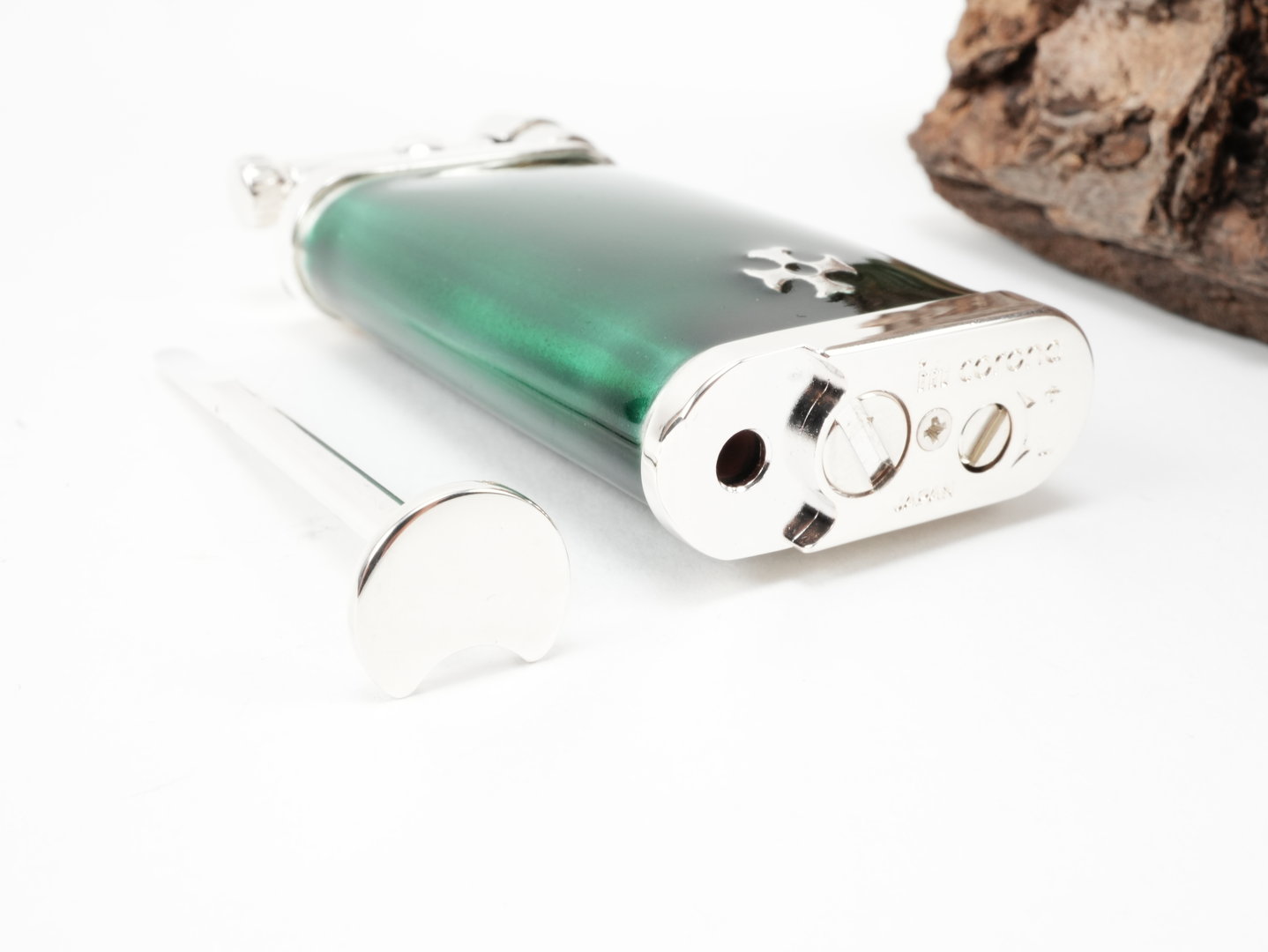 sillems_pfeifenfeuerzeug_Sterling_Emaille_Gruen_1186G_6