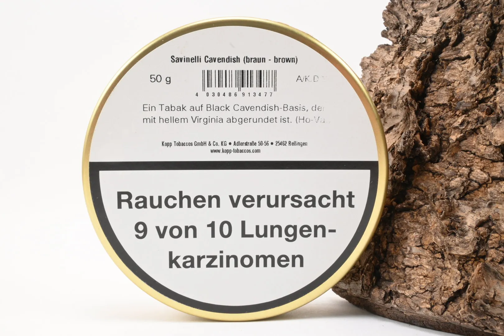 Savinelli Pfeifentabak Cavendish 50g – Produktbild 3
