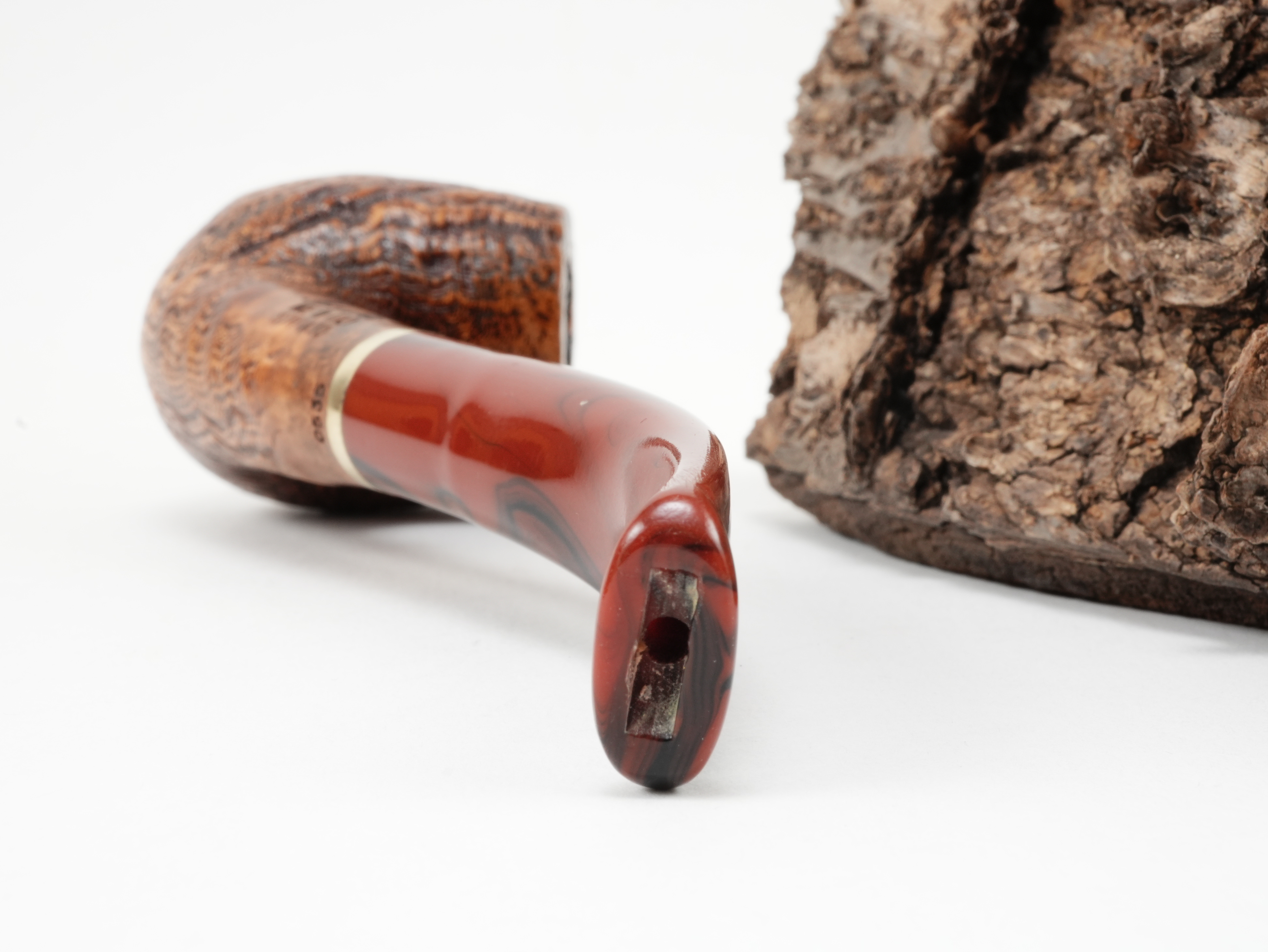 Molina Striato Pfeife sand braun 9