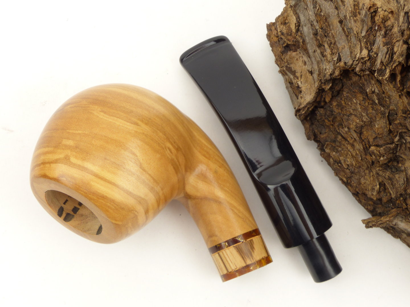 Molina Zebrano Pfeife Olive 2 – Produktbild 9