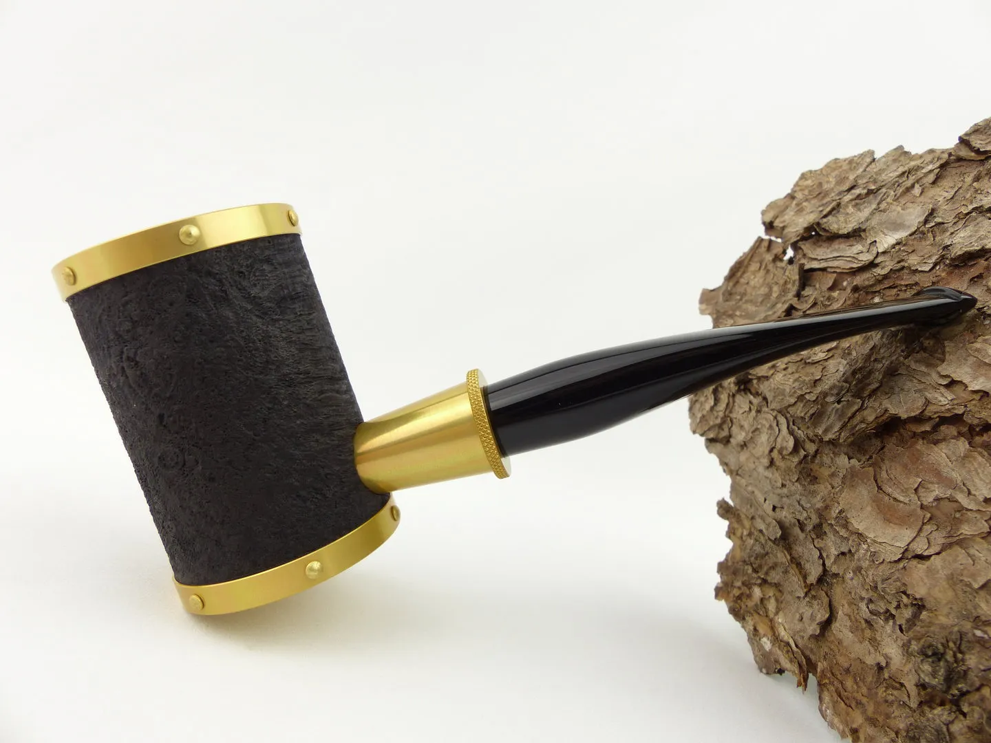 Tsuge Pfeife Yoroi sand gold Filter – Produktbild 2