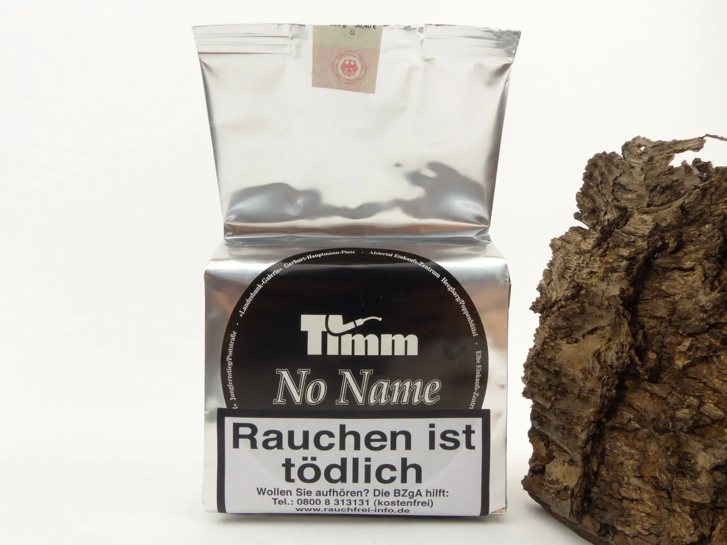 Dan Tobacco DTM Timm No Name schwarz 200g
