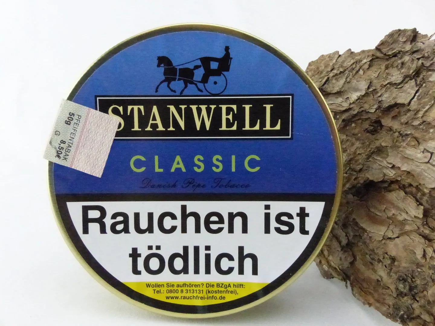 stanwell vanilla pipe tobacco 1.75 oz Tin  Arlington & Cigar Lounge Stanwell Pipe Tobacco Classic 50g