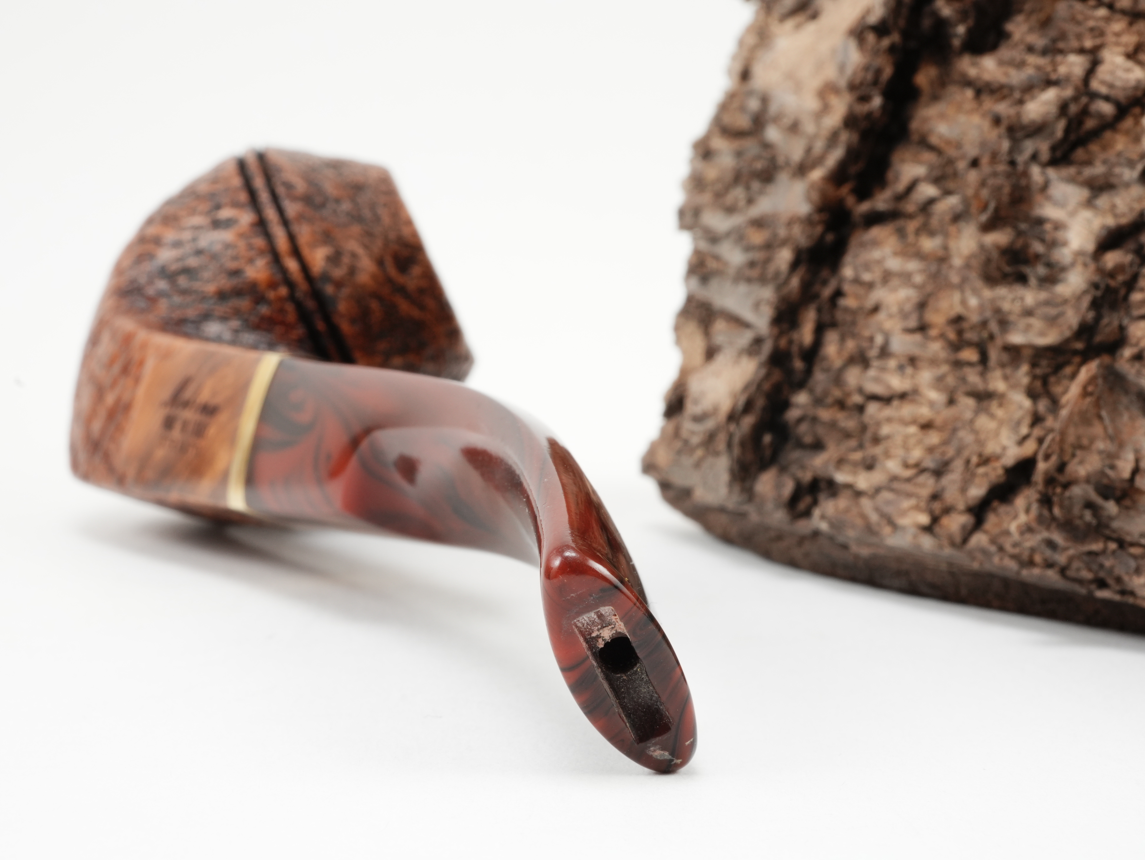 Molina Striato Pfeife sand braun 5