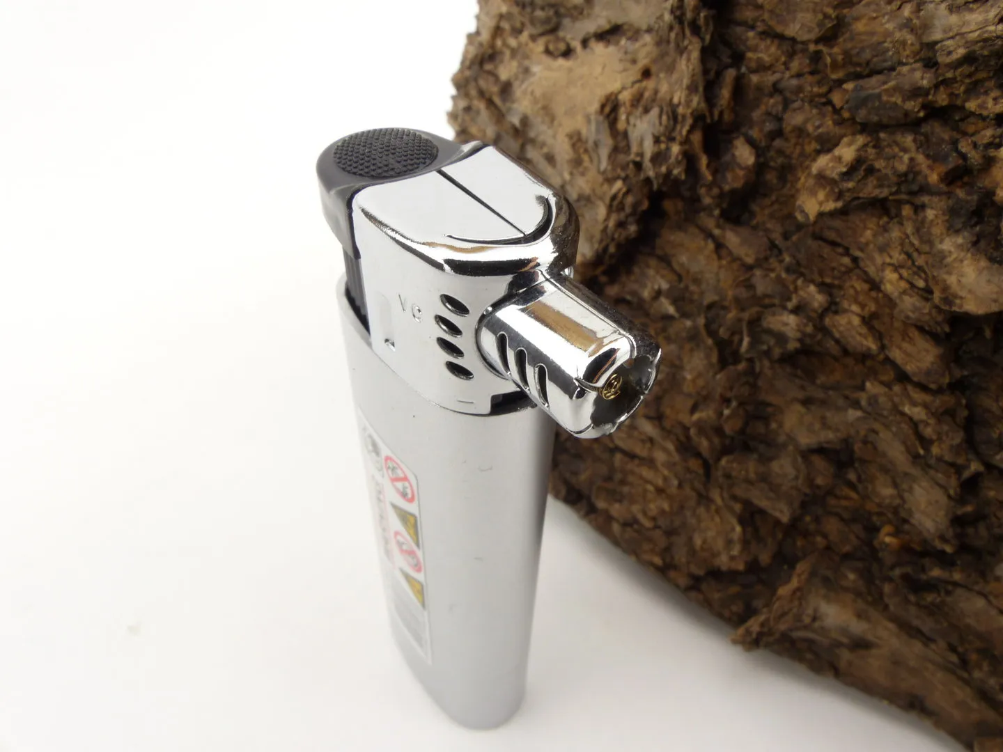 Atomic Pfeifenfeuerzeug silber – Produktbild 7