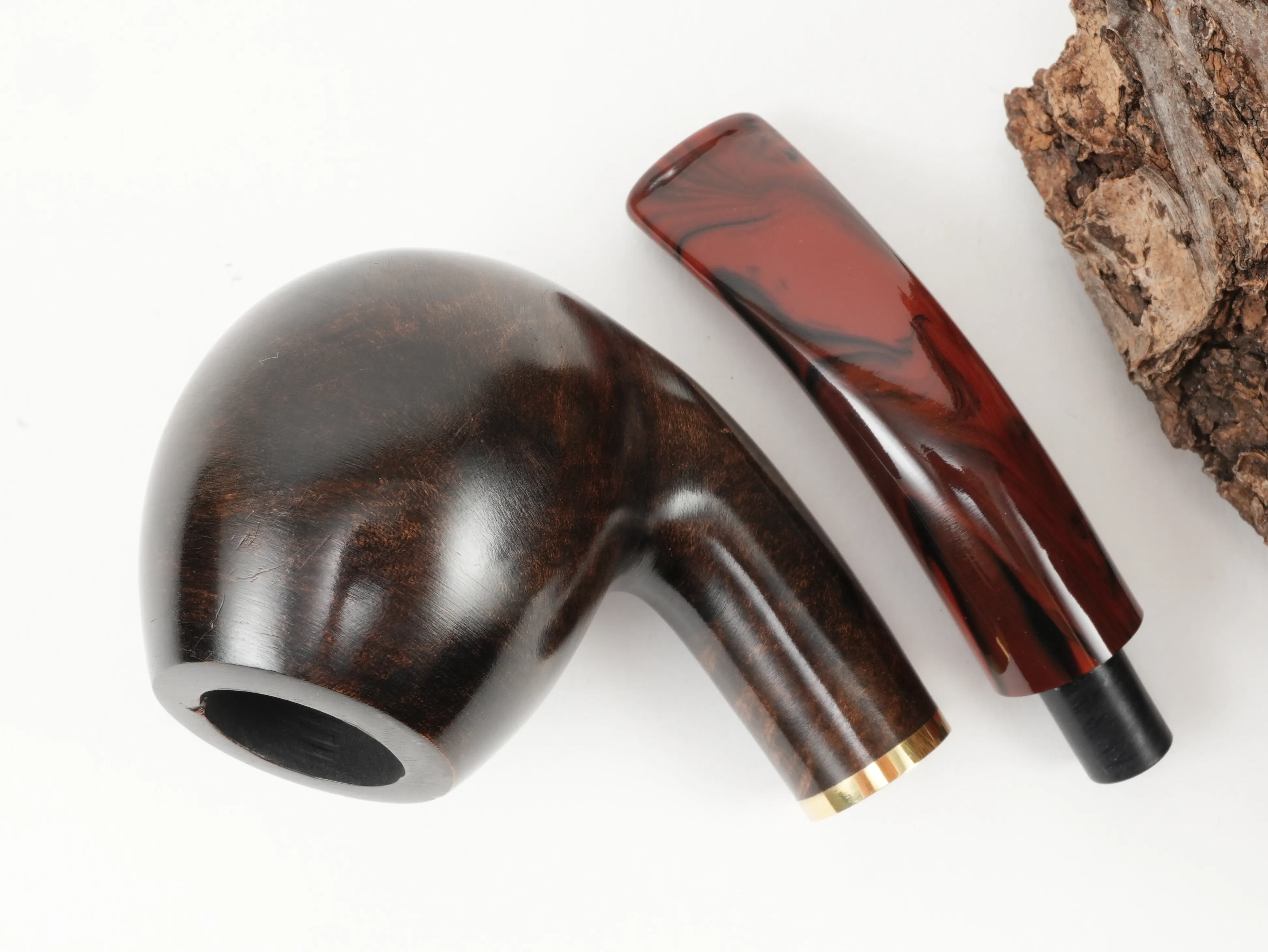 Molina Striato Pfeife dunkelbraun 8 – Produktbild 9
