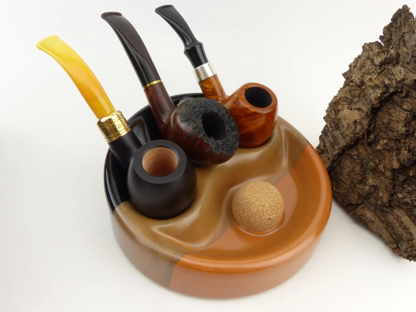 Pfeifenaschenbecher 3er tricolor – Produktbild 4
