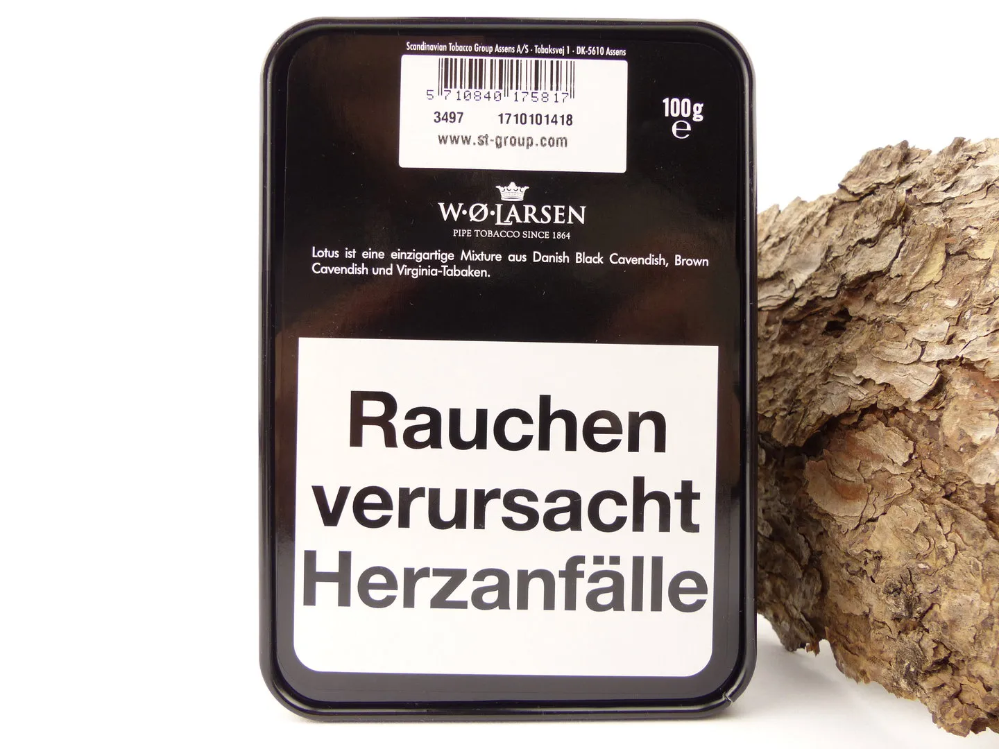W. O. Larsen Pfeifentabak Lotus 100g – Produktbild 3