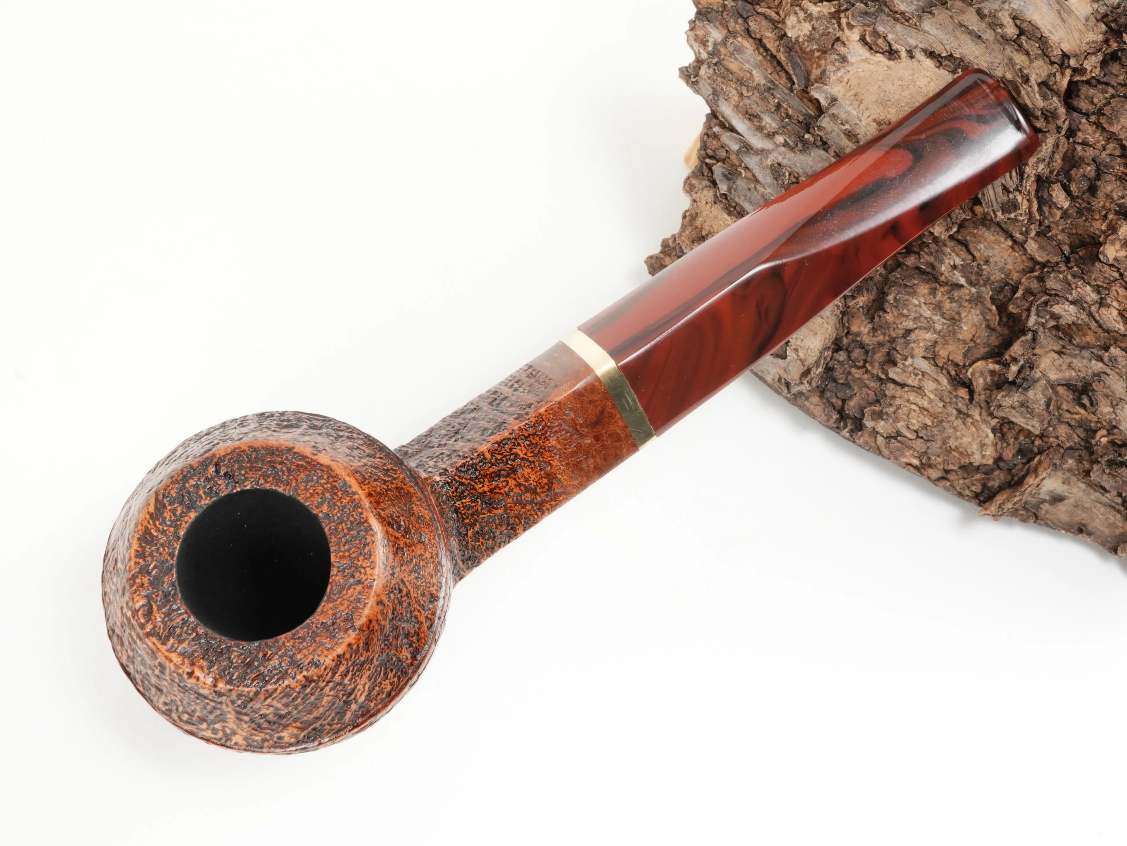 Molina Striato Pfeife sand braun 2 – Produktbild 3